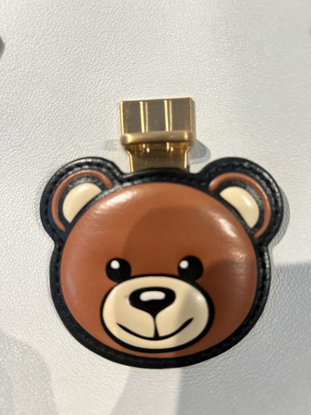 Moschino Rare Moschino Teddy Hidden Lock Two Way Bag ~ Authentic Size ONE SIZE - 14 Thumbnail
