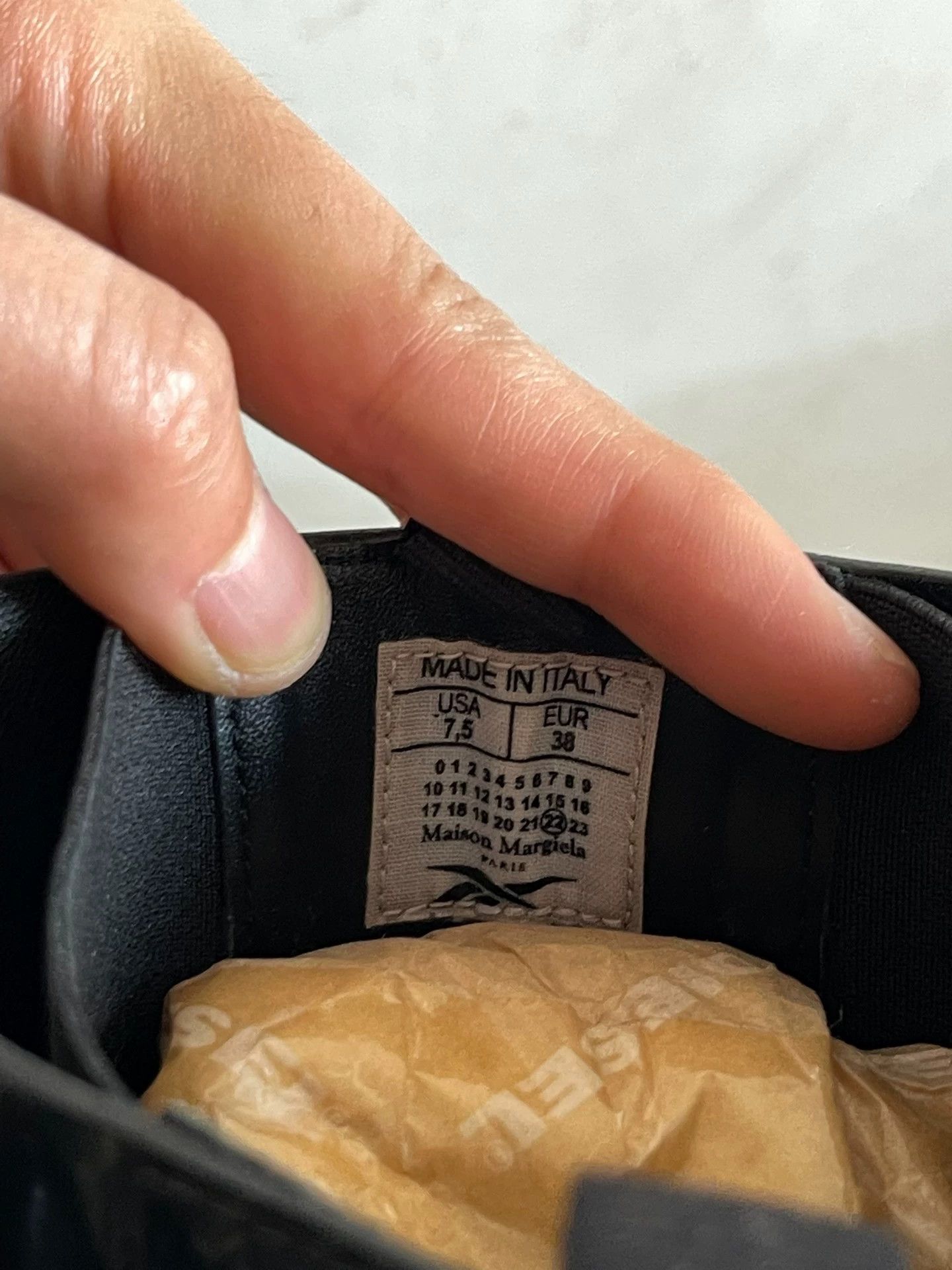 Maison Margiela MM × Reebok Tabi Instapump Heel Pump Sneaker 38 Size US 7.5 / IT 37.5 - 6 Thumbnail