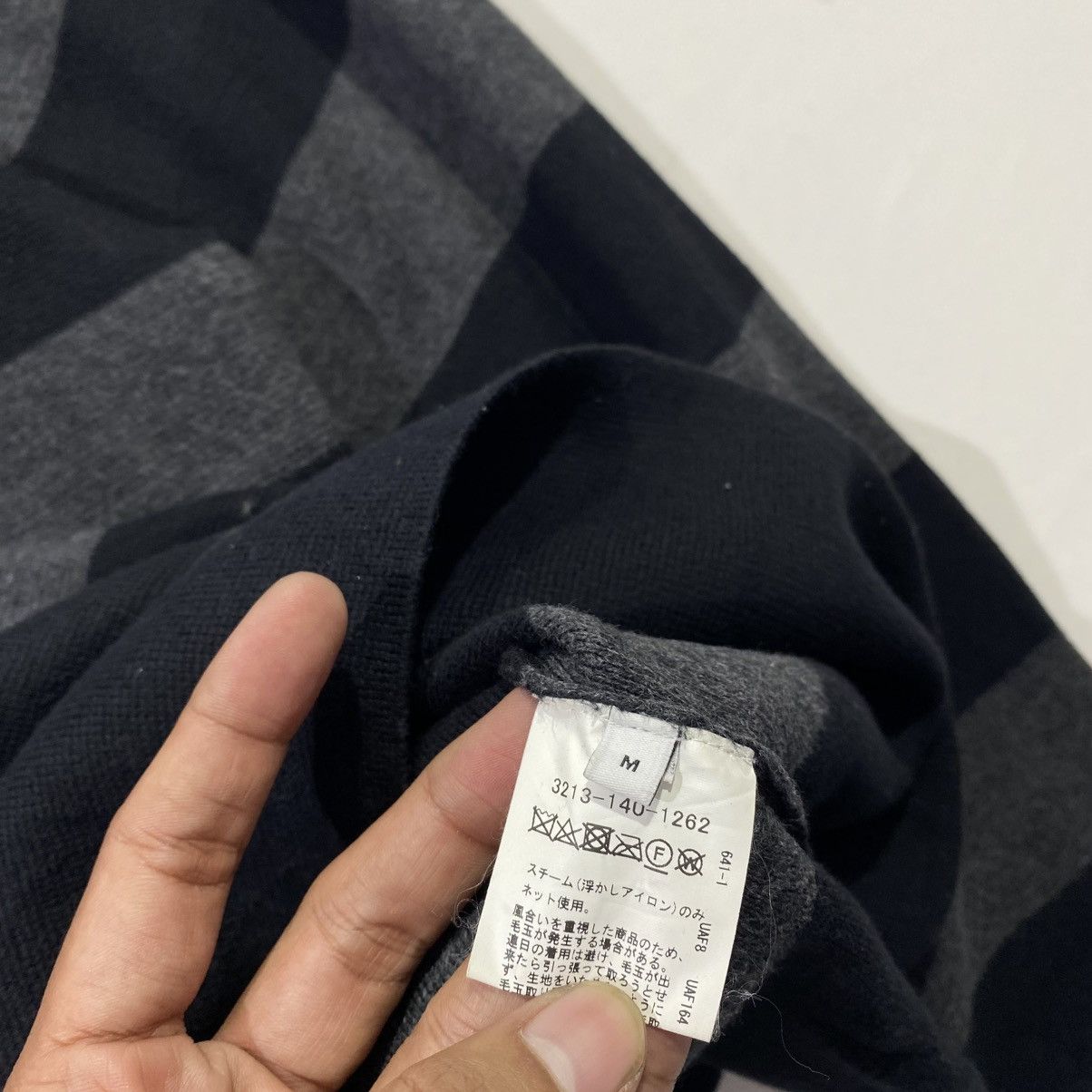 Japanese Brand Green Label Relaxing Half Zipper Knitwear Sweater Size US M / EU 48-50 / 2 - 4 Thumbnail