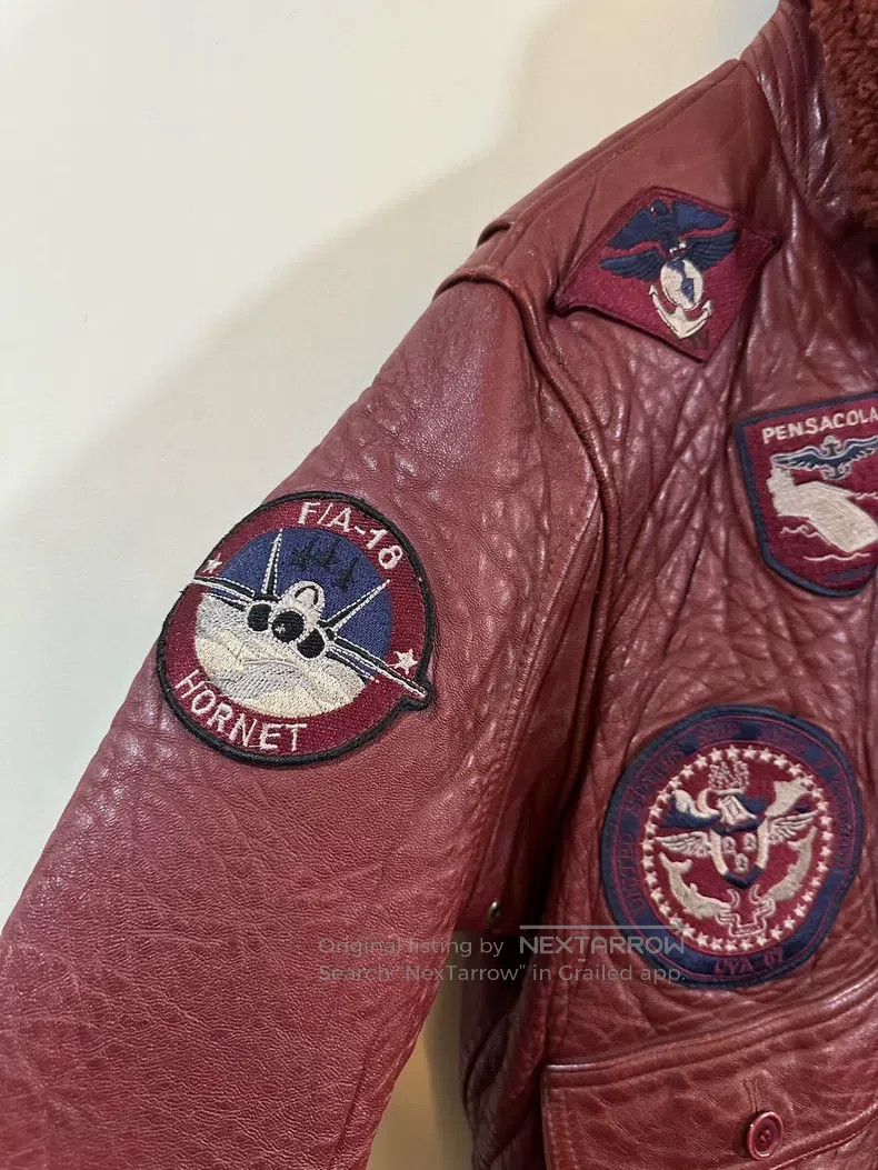 Schott Schott Flying leather jacket Size US L / EU 52-54 / 3 - 7 Thumbnail