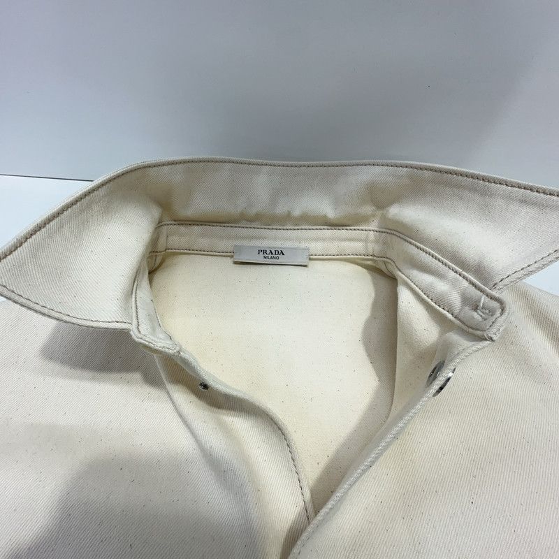 Prada Prada SS23 Beige Loose Fit Long Sleeve Shirt-2506 Size US XL / EU 56 / 4 - 3 Thumbnail