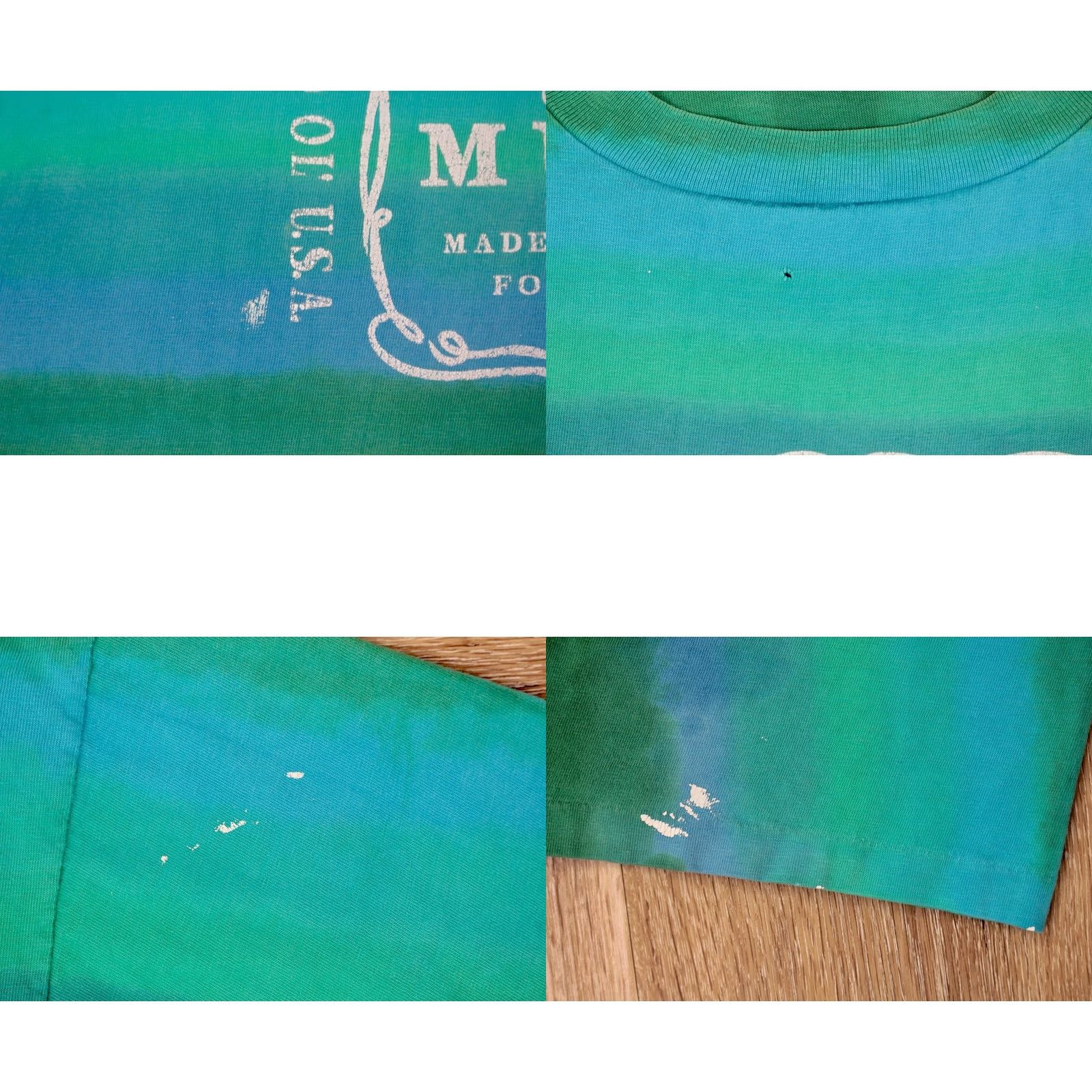 Vintage VTG Sundog 90s TShirt Men Green David Allan Coe Tie-Dye Graphic Tee XL Shirt Vintage 90s Band T-Shirt Size US XL / EU 56 / 4 - 8 Thumbnail