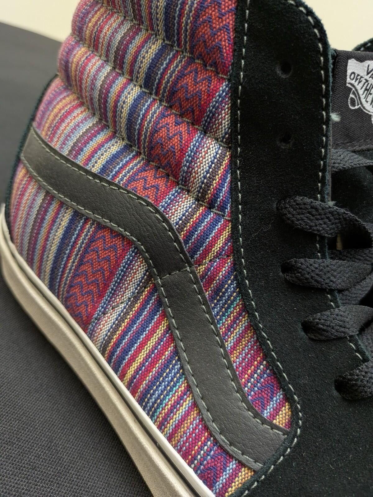 Vans Vans Sk8-Hi Guate Weave Black VN-0TS9GZ5 US10.5 Size US 10.5 / EU 43-44 - 5 Thumbnail