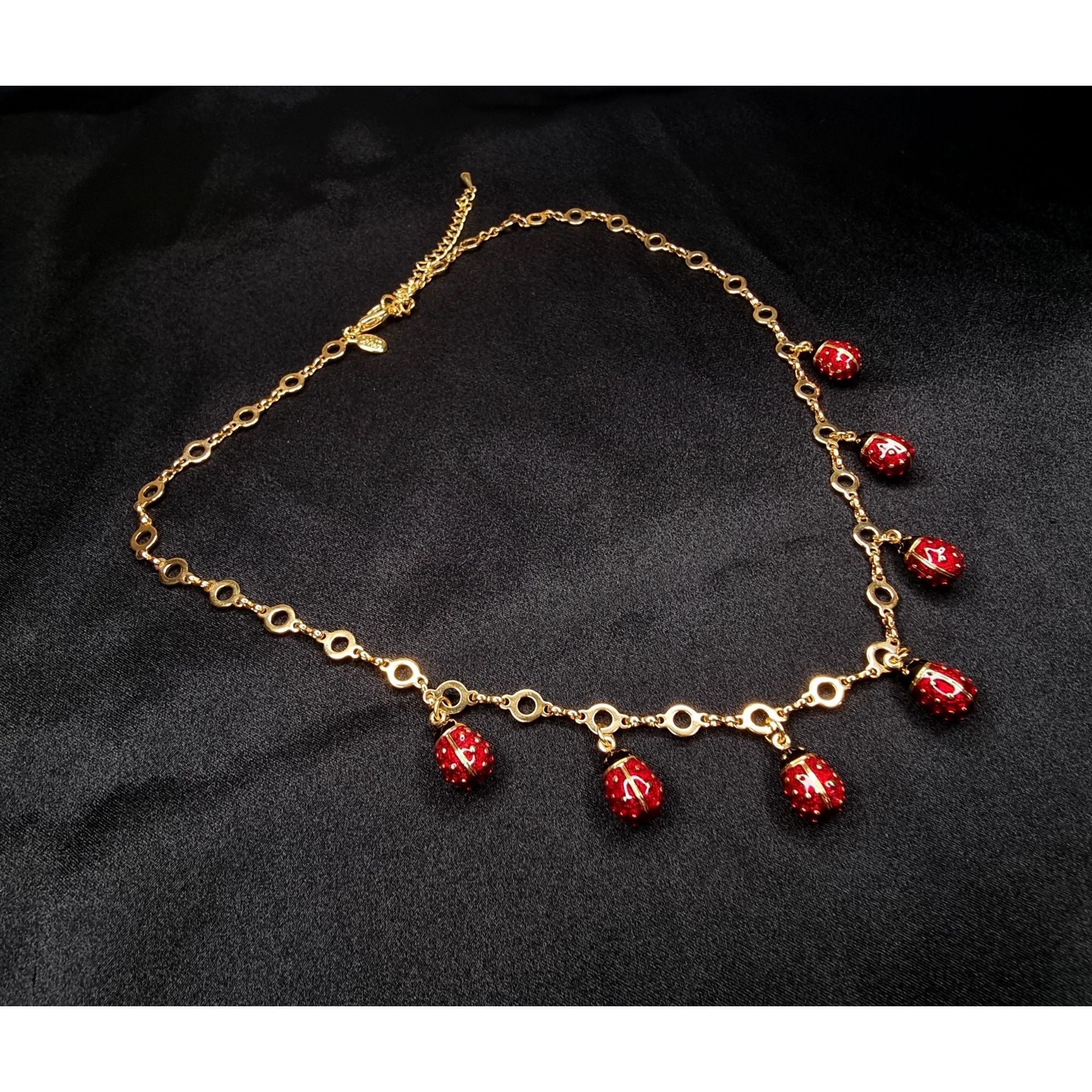 Joan Rivers Vintage Joan Rivers Classics Collection Ladybug Charm Neckla Size ONE SIZE - 2 Thumbnail