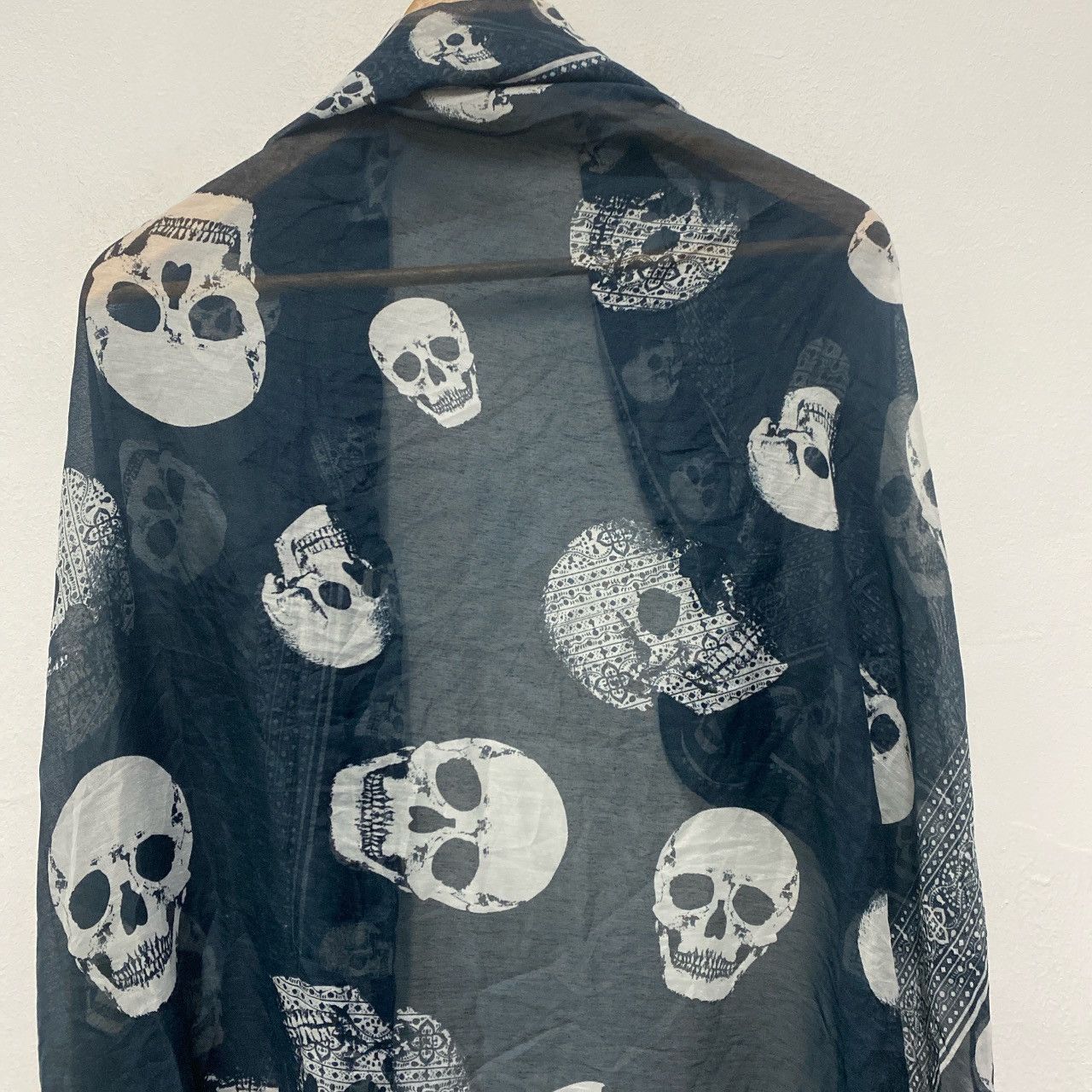 If Six Was Nine × Japanese Brand GERINLY Shemagh Tactical Scarf Skull Pattern Keffiyeh Size ONE SIZE - 4 Thumbnail