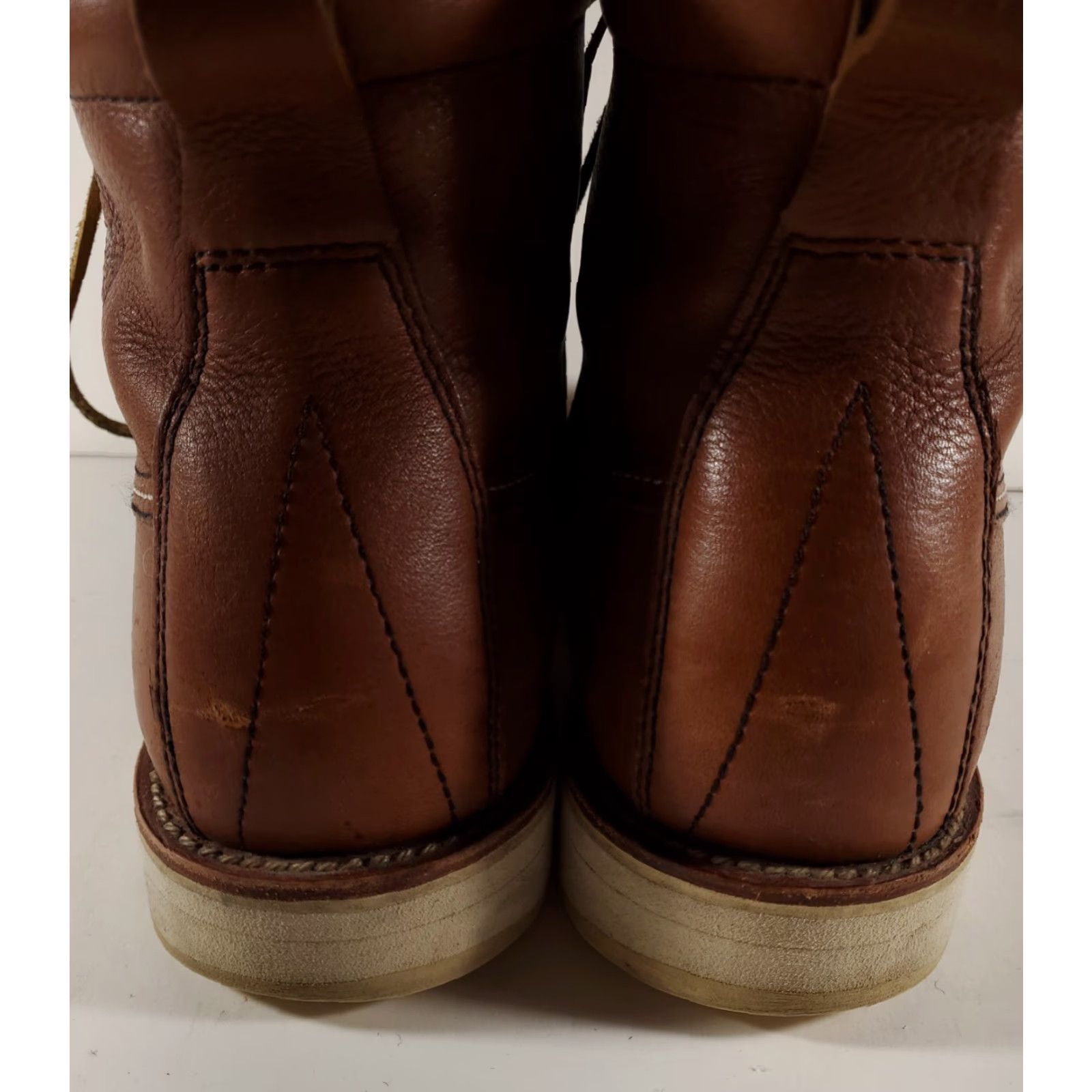 Vintage VINTAGE Irish Setter Wingshooter Upland Leather Boots Brown Mens 9 Shoe Boots Hiking Leather Outsole Brown Men 9 Size US 9 / EU 42 - 6 Thumbnail