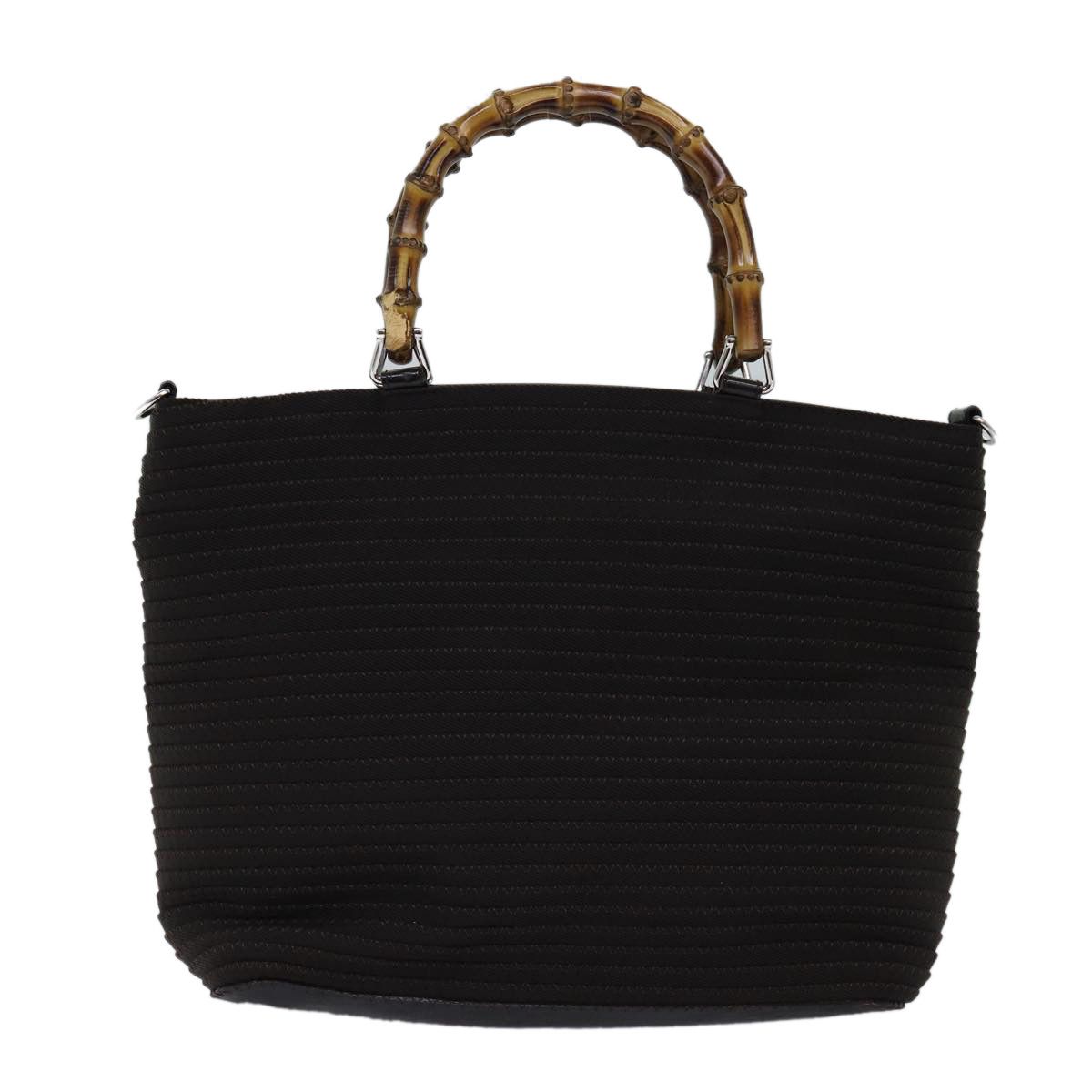 Gucci Bamboo Brown Canvas Tote Bag (Pre-Owned) Size ONE SIZE - 1 Thumbnail