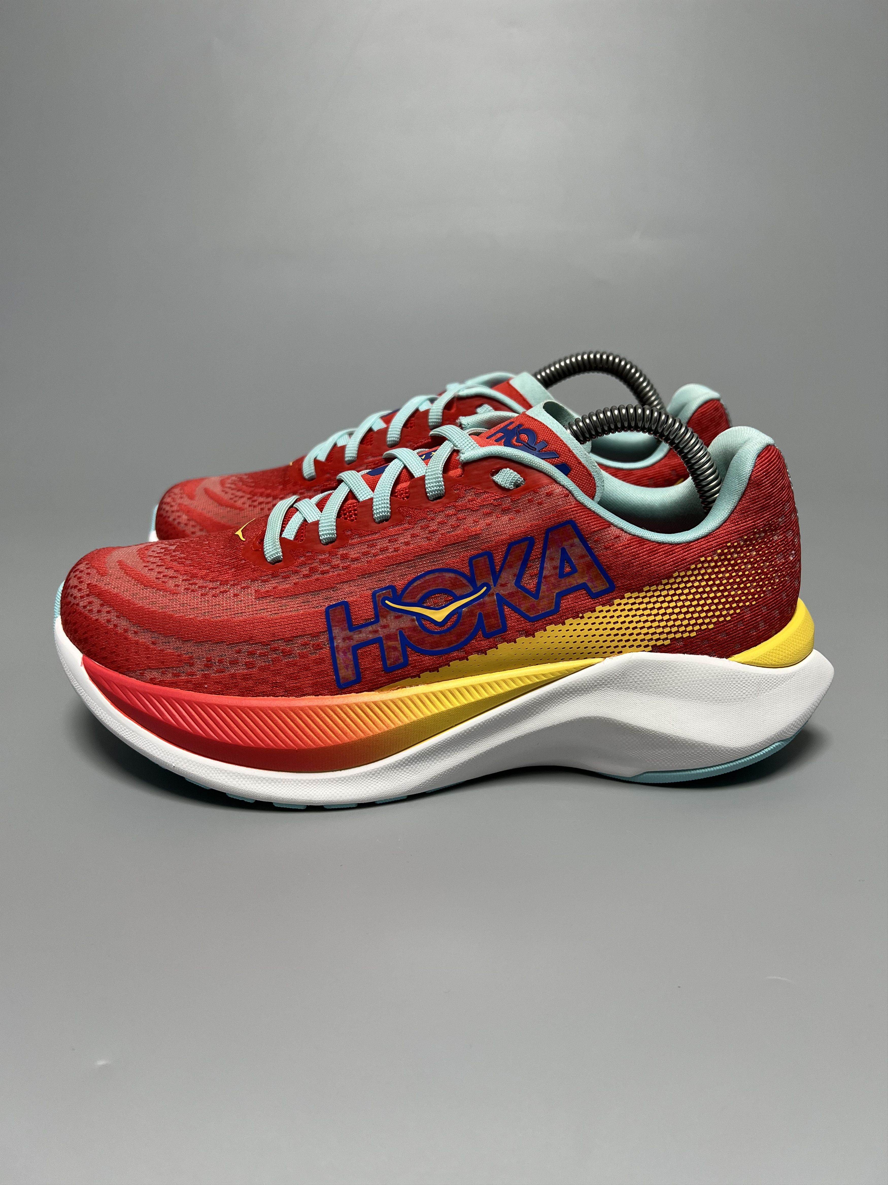 Hoka 8B Hoka One One Mach X Women's Running Shoes 1141451-CRSCL Size US 8 / IT 38 - 1 Thumbnail