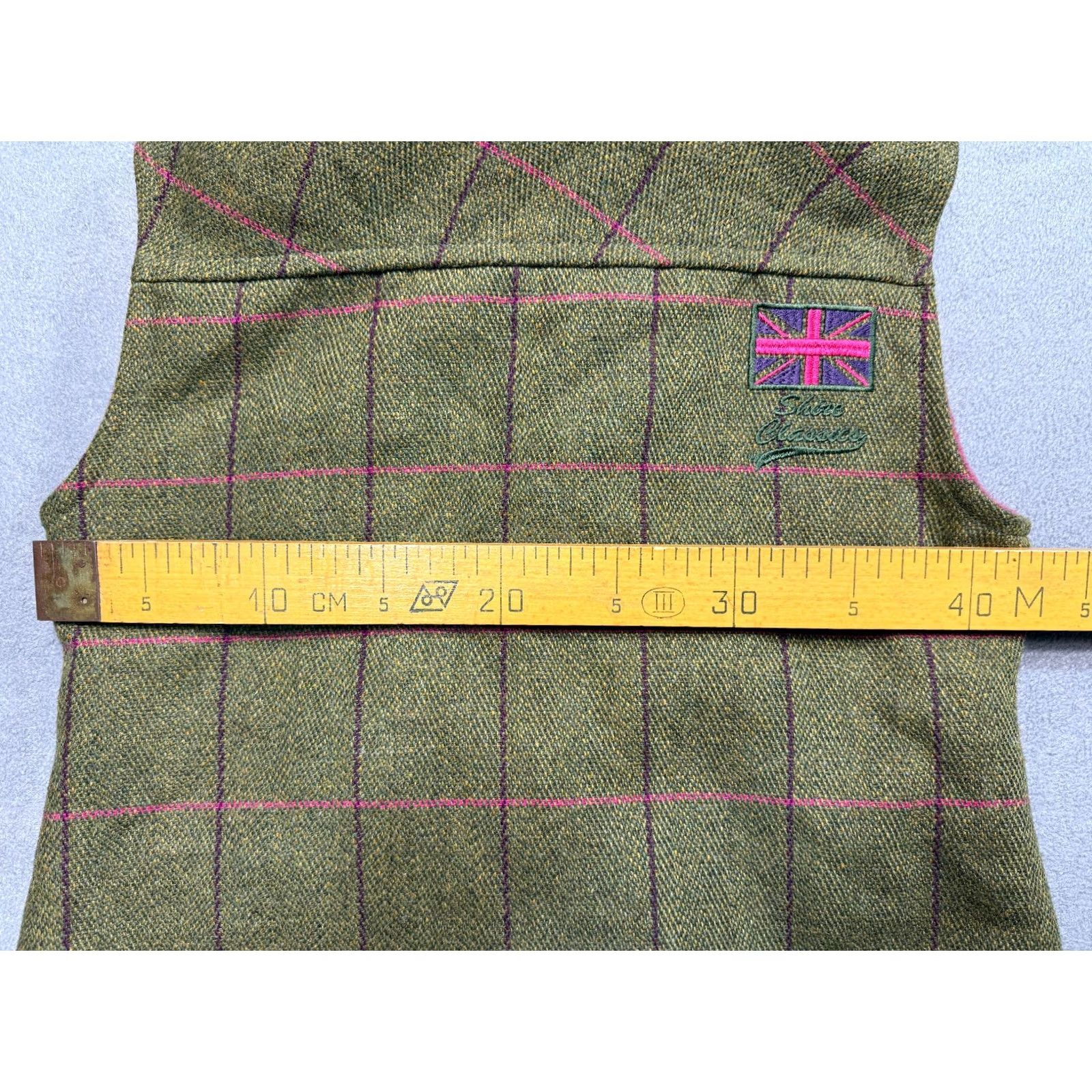 Vintage Shire Classics Vest Wool Blend Green XL Womens Size XL Vest Wool Blend Green Women Shire Classics XL Vest Green Womens Size XL / US 12-14 / IT 48-50 - 3 Thumbnail