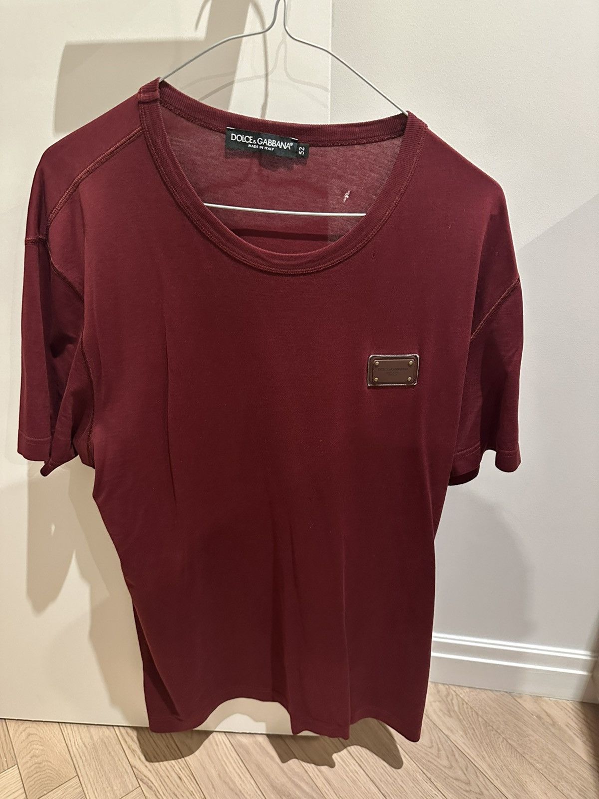 Dolce & Gabbana Dolce & Gabbana Red Classic T-Shirt Size US XL / EU 56 / 4 - 1 Thumbnail