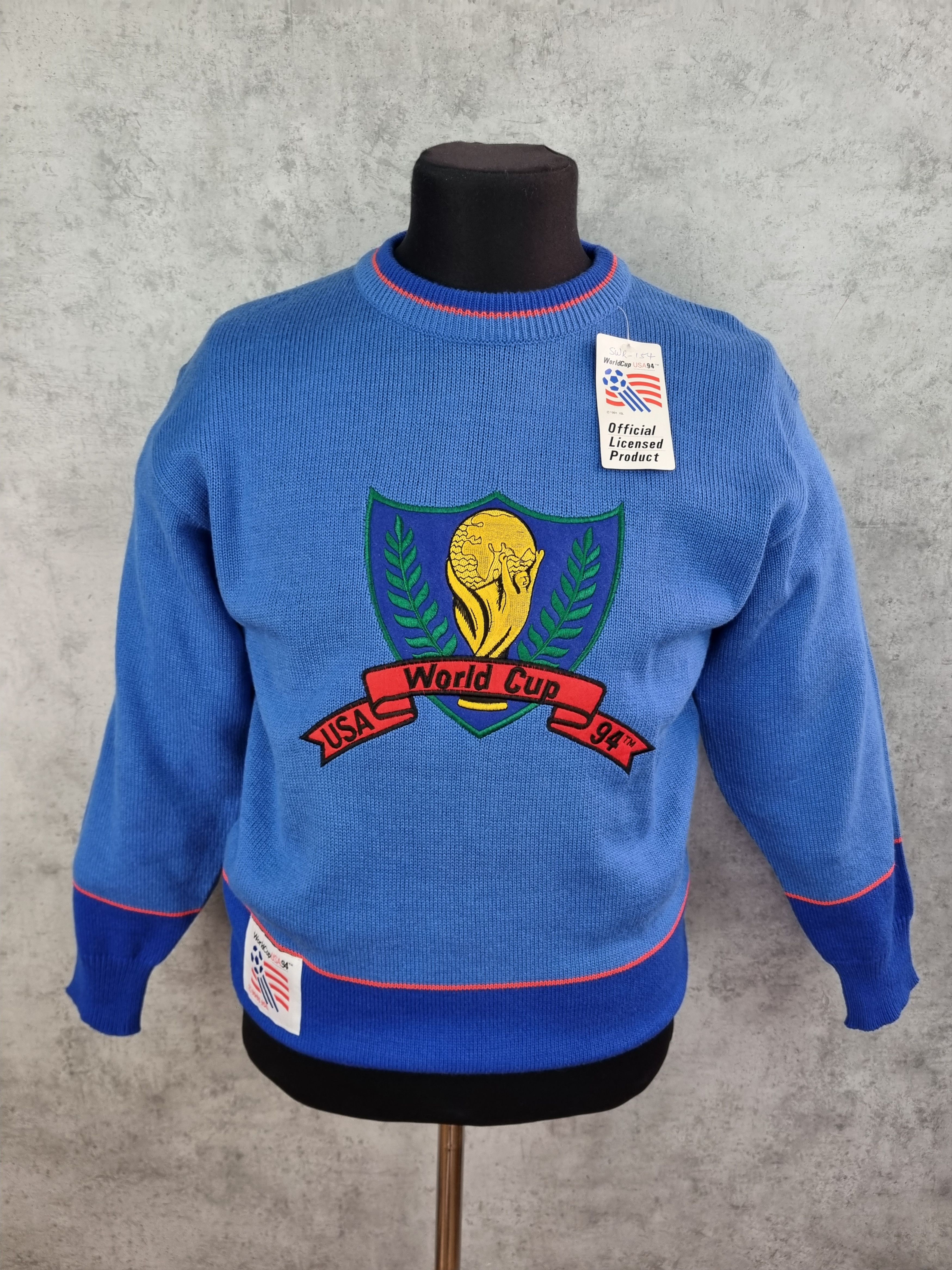 Sports Specialties × Vintage 91s World Cup USA 94 Knitted Wool Vintage Sweater Size US M / EU 48-50 / 2 - 2 Thumbnail