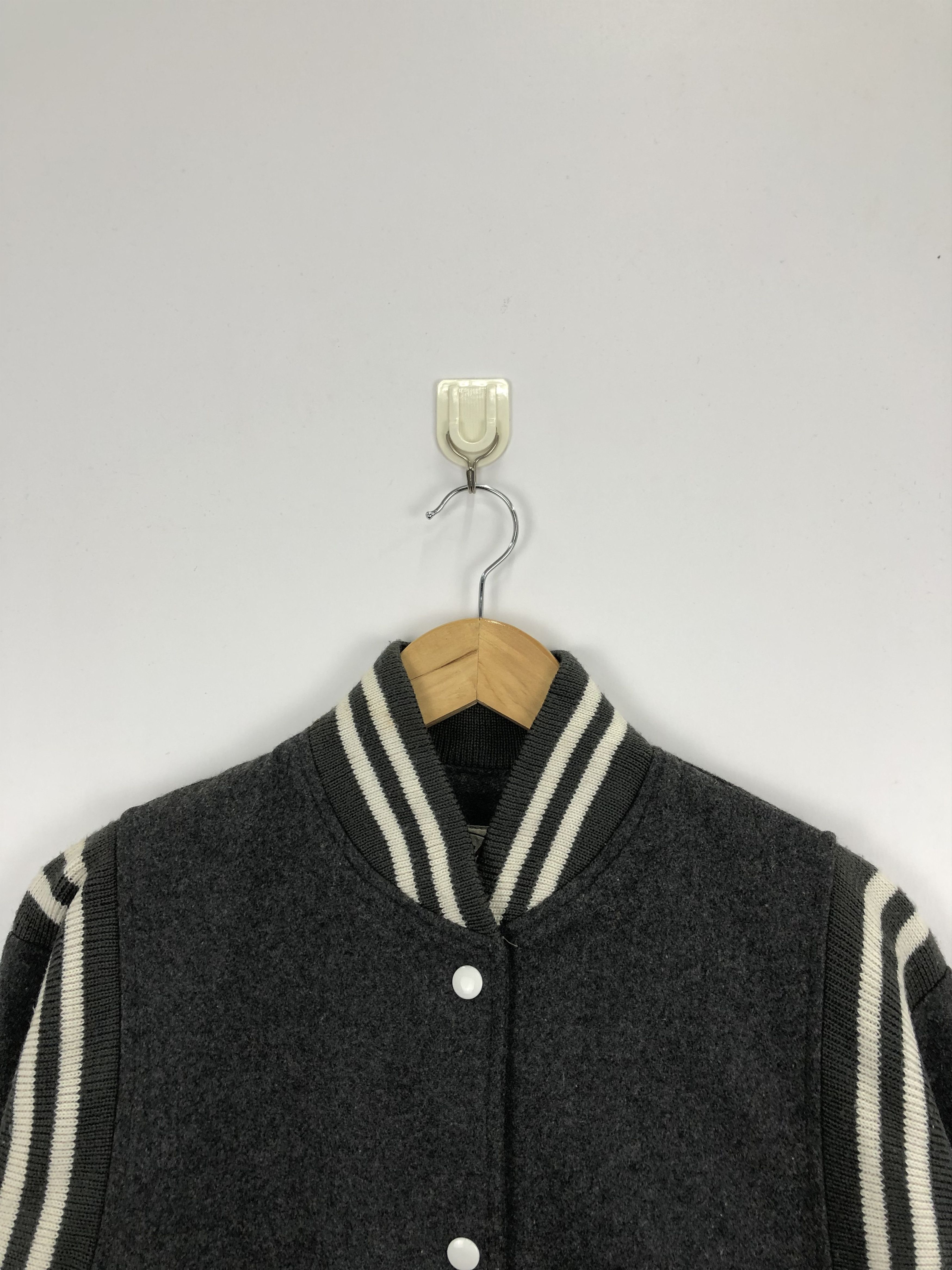 Japanese Brand Vintage Bukky-Aki Wool Varsity Jacket V0306 Size US M / EU 48-50 / 2 - 2 Thumbnail