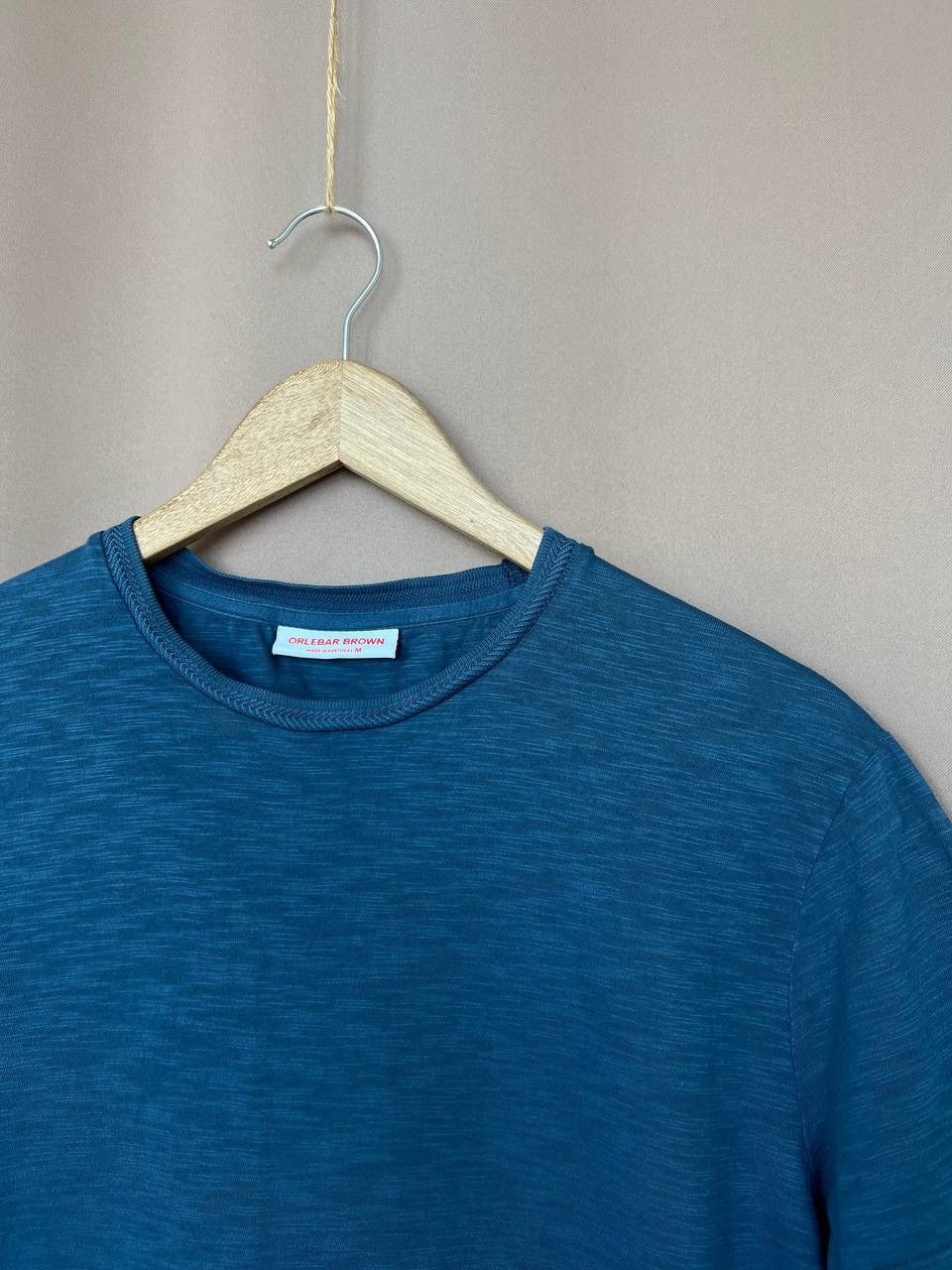 Orlebar Brown Orlebar Brown Cotton T-Shirt Men's Size M Knitted Collar Size US M / EU 48-50 / 2 - 6 Thumbnail