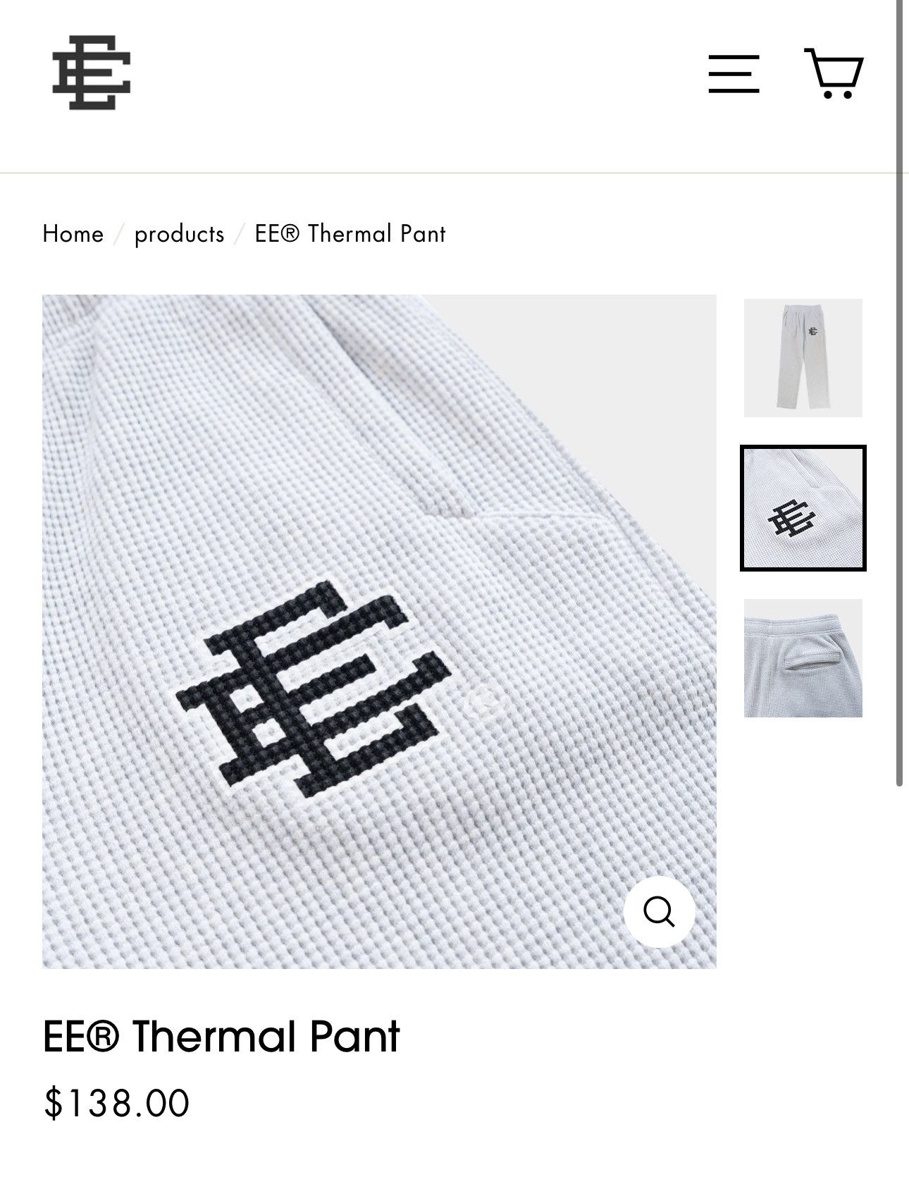 Eric Emanuel NEW Eric Emanuel Thermal Pant Large Size US 34 / EU 50 - 8 Thumbnail