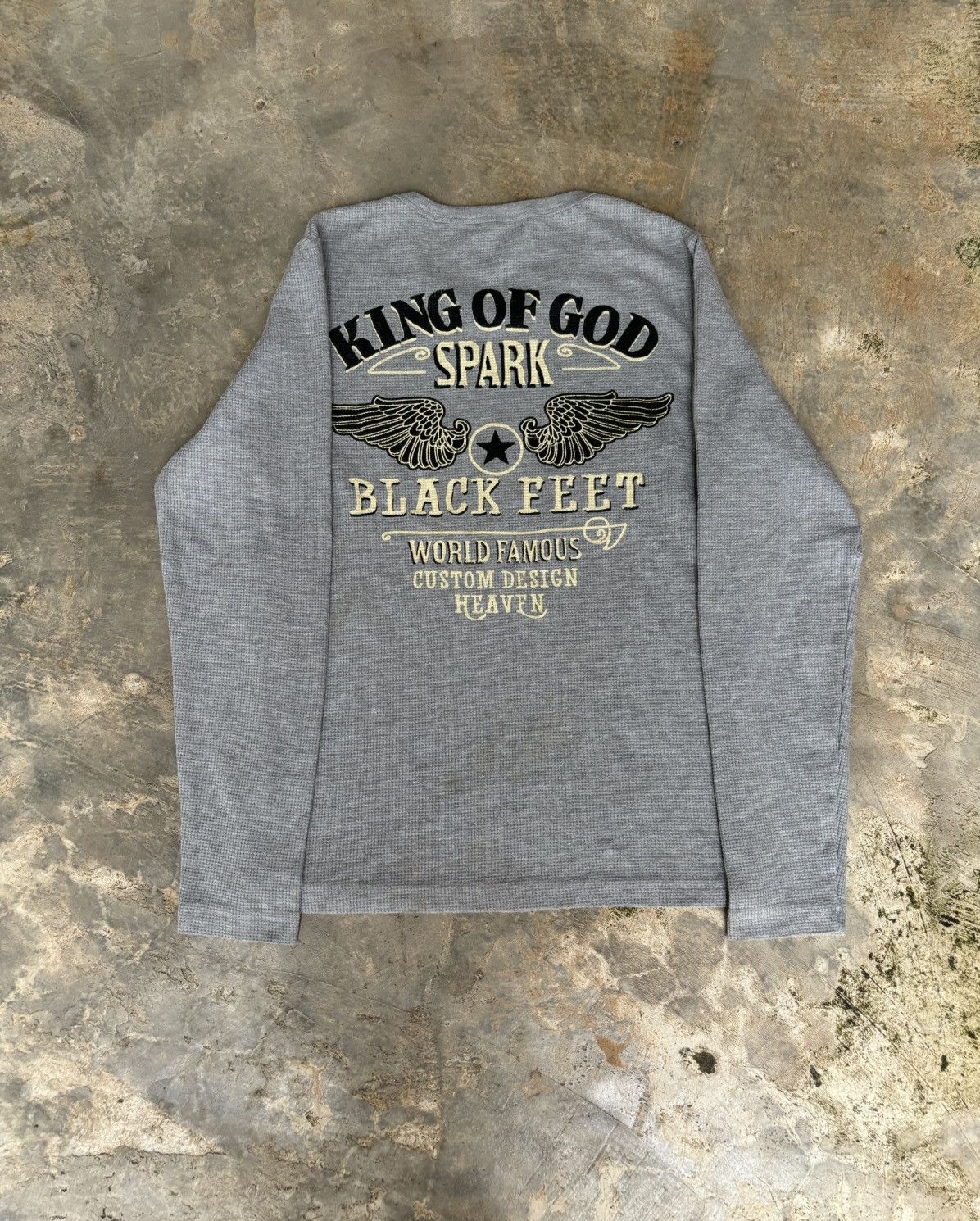 Hysteric Glamour Y2k King Of god Spark Black feet Longsleeve Size US M / EU 48-50 / 2 - 1 Thumbnail