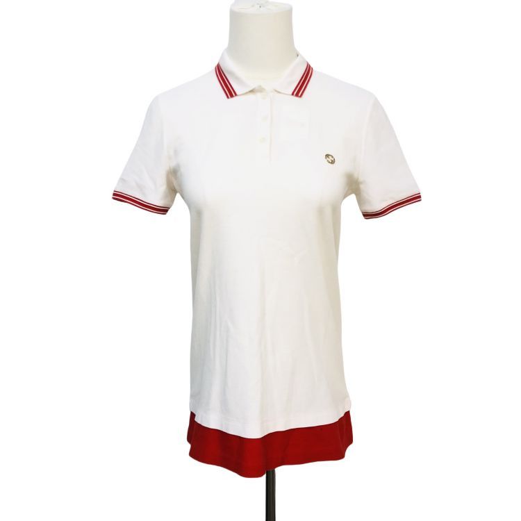 Gucci Gucci Red Trim Polo Shirt Size S Size S / US 4 / IT 40 - 1 Thumbnail