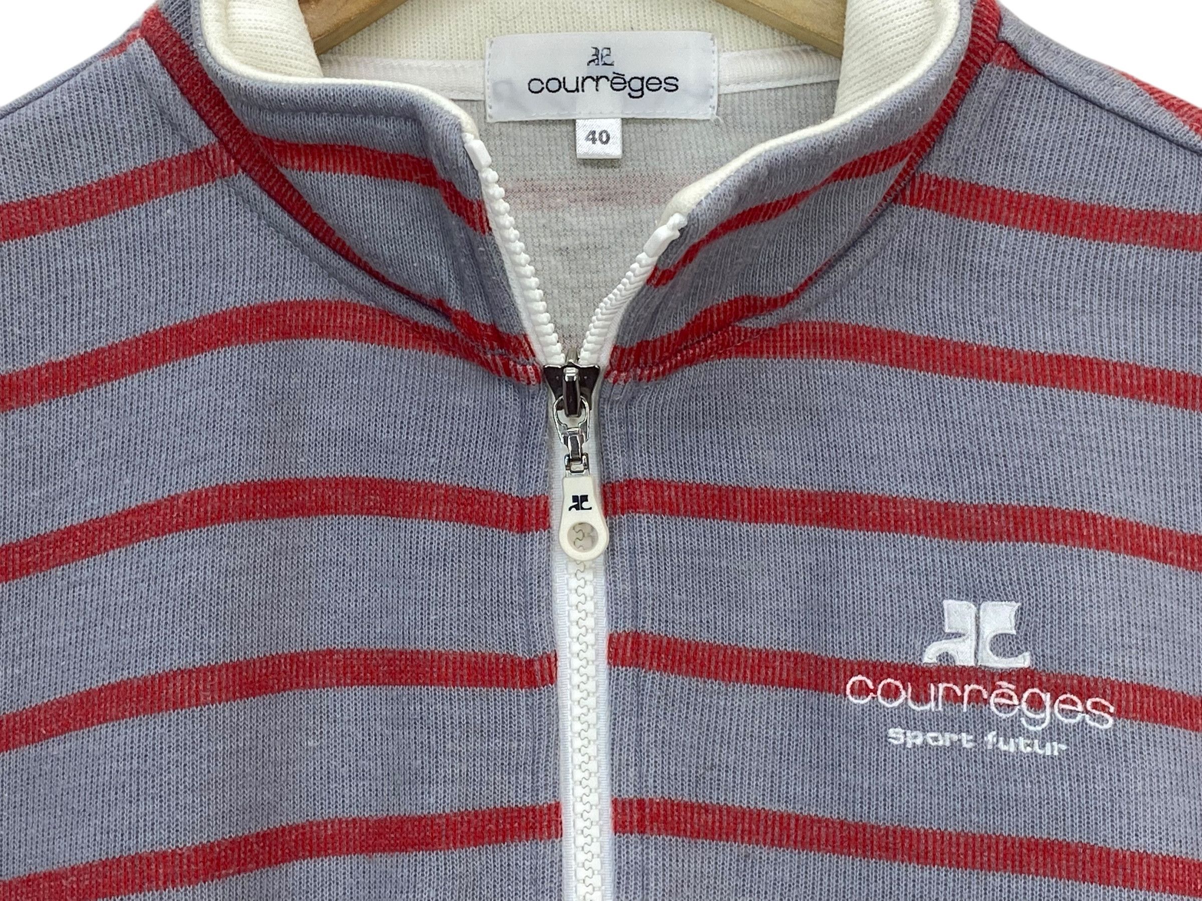 Courreges Courreges Track Jacket Running Jacket Size S / US 4 / IT 40 - 7 Thumbnail