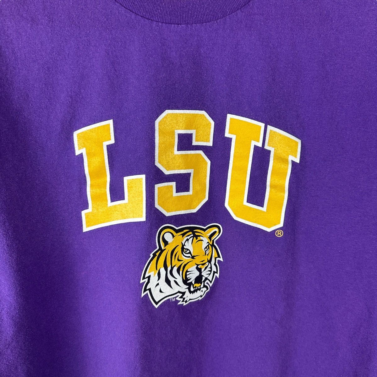 Vintage Vintage Y2K Louisiana State LSU Tigers Shirt Size US XL / EU 56 / 4 - 2 Thumbnail