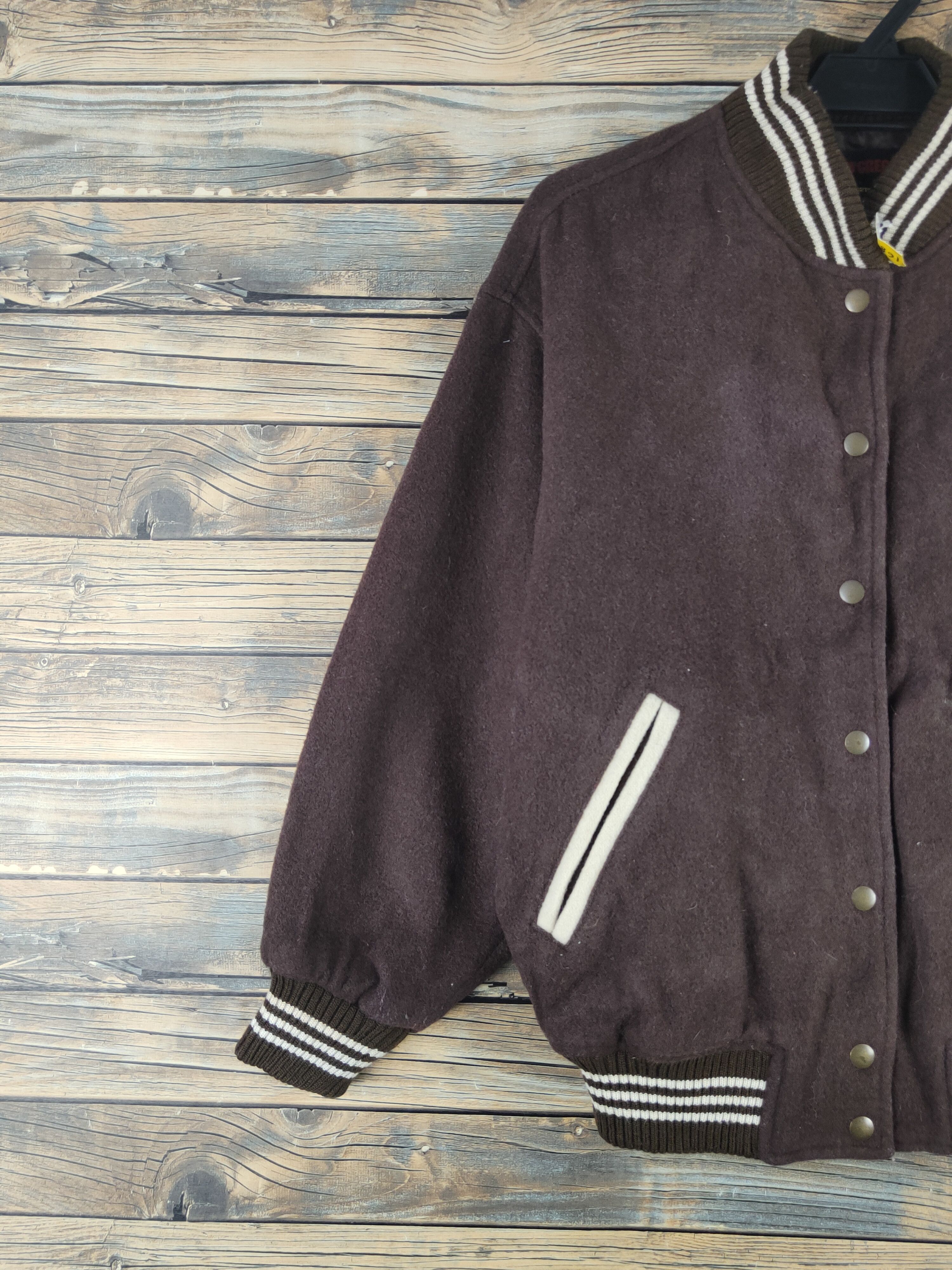 McGregor DL McGregor Brown Wool Varsity Jackets #1689 Size US M / EU 48-50 / 2 - 3 Thumbnail