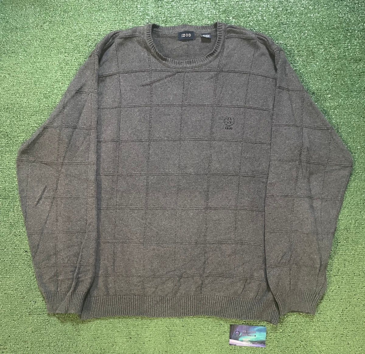 Izod Vintage Izod grey knit sweater Size US XL / EU 56 / 4 - 1 Thumbnail