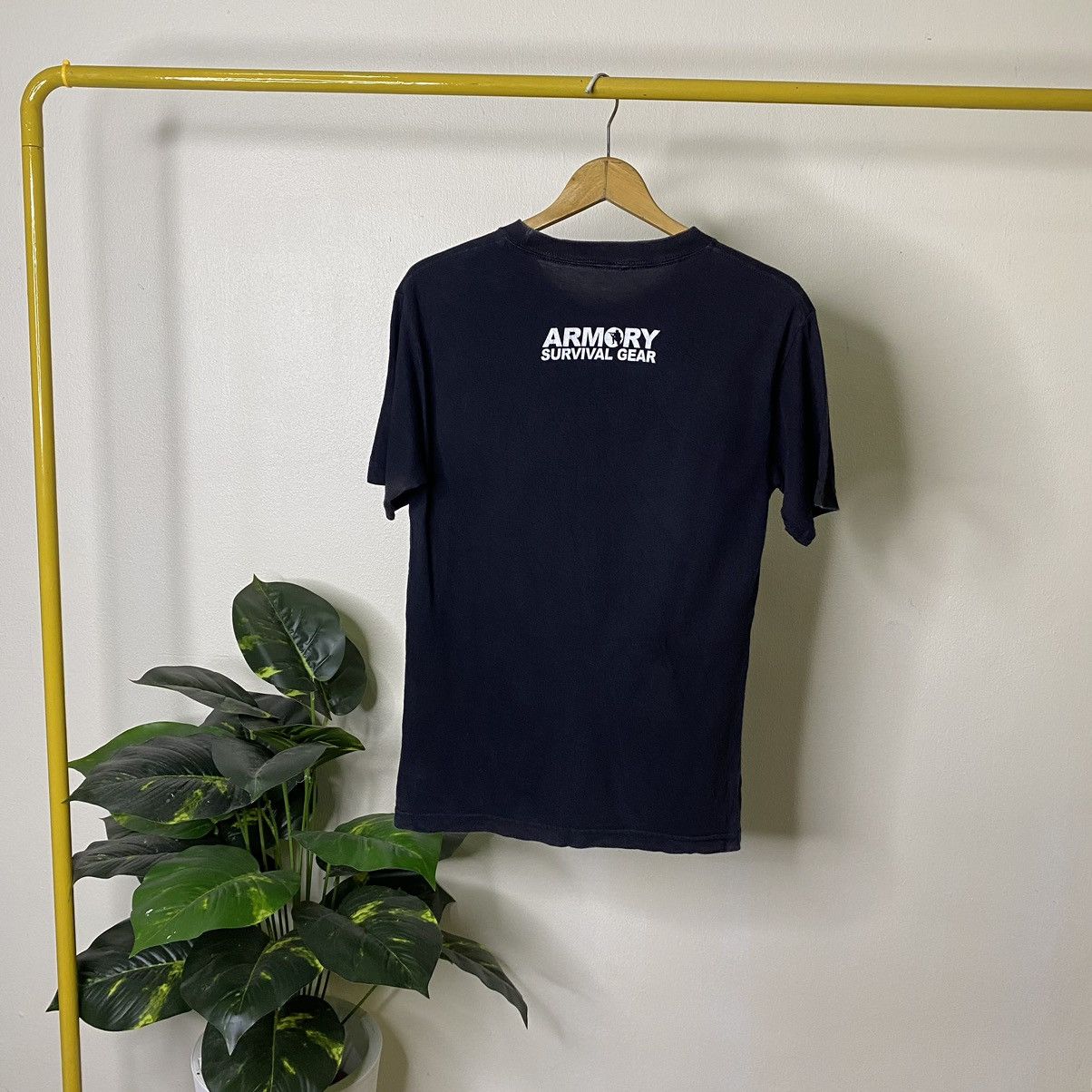Other Armory Survival Gear Streerwear Faded Black T Shirt Size US S / EU 44-46 / 1 - 5 Thumbnail