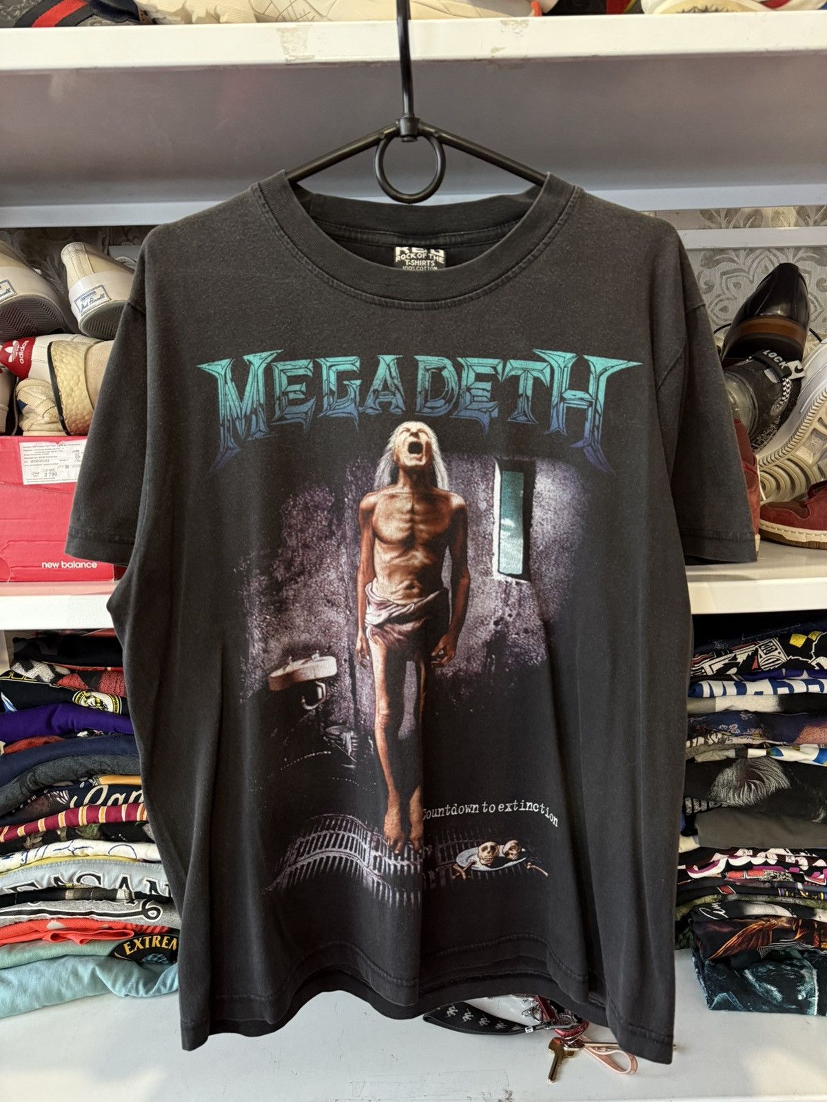 Band Tees Vintage Megadeth T-Shirt Single Stitch Reprint Moder Y2K Size US M / EU 48-50 / 2 - 2 Thumbnail