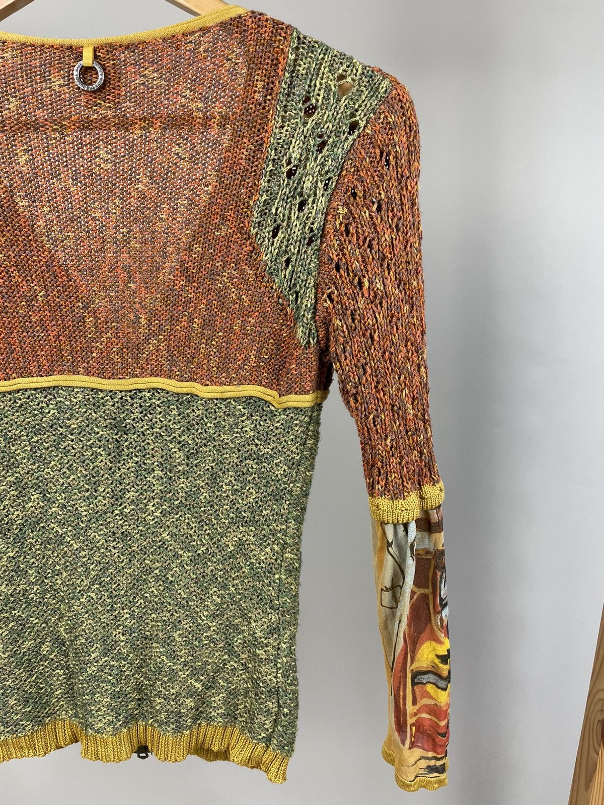 Vintage Save the queen knit cardigan zip size M y2k Size M / US 6-8 / IT 42-44 - 7 Thumbnail