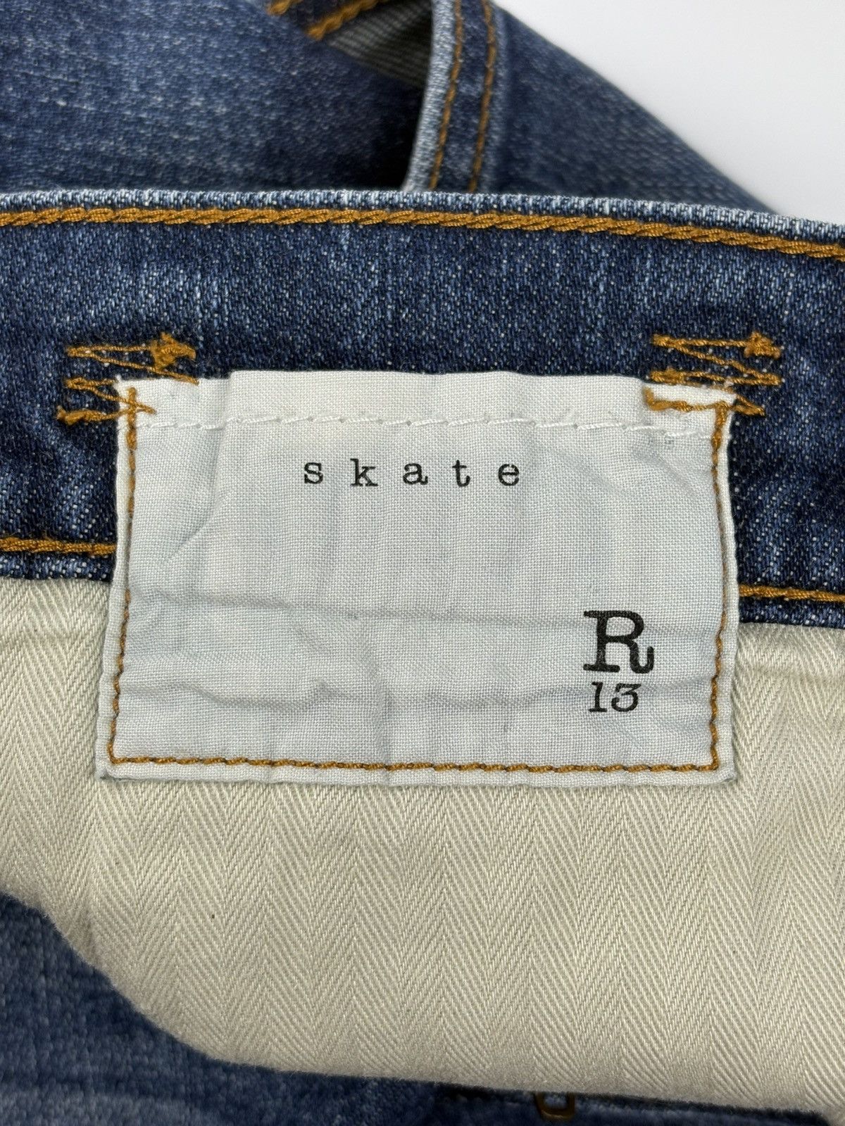 R13 R13 Tattered Skate Jeans Size US 32 / EU 48 - 9 Thumbnail