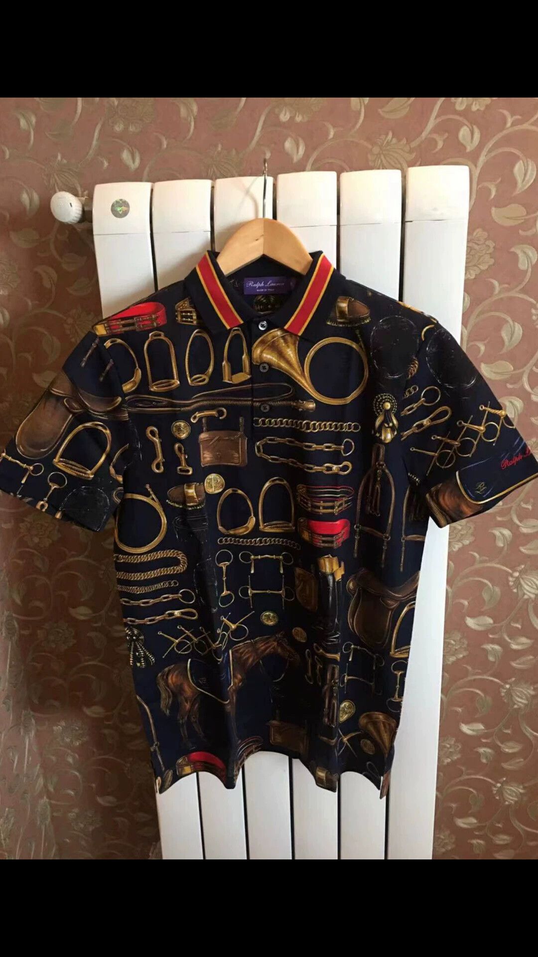 Ralph Lauren RL Purple Label Polo Equestrian Mercerized Cotton Size US M / EU 48-50 / 2 - 1 Thumbnail