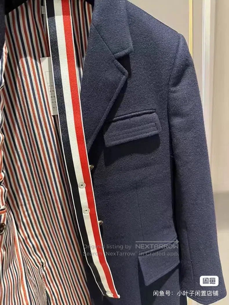 Thom Browne Thom Browne Wool coat Size S / US 4 / IT 40 - 3 Thumbnail
