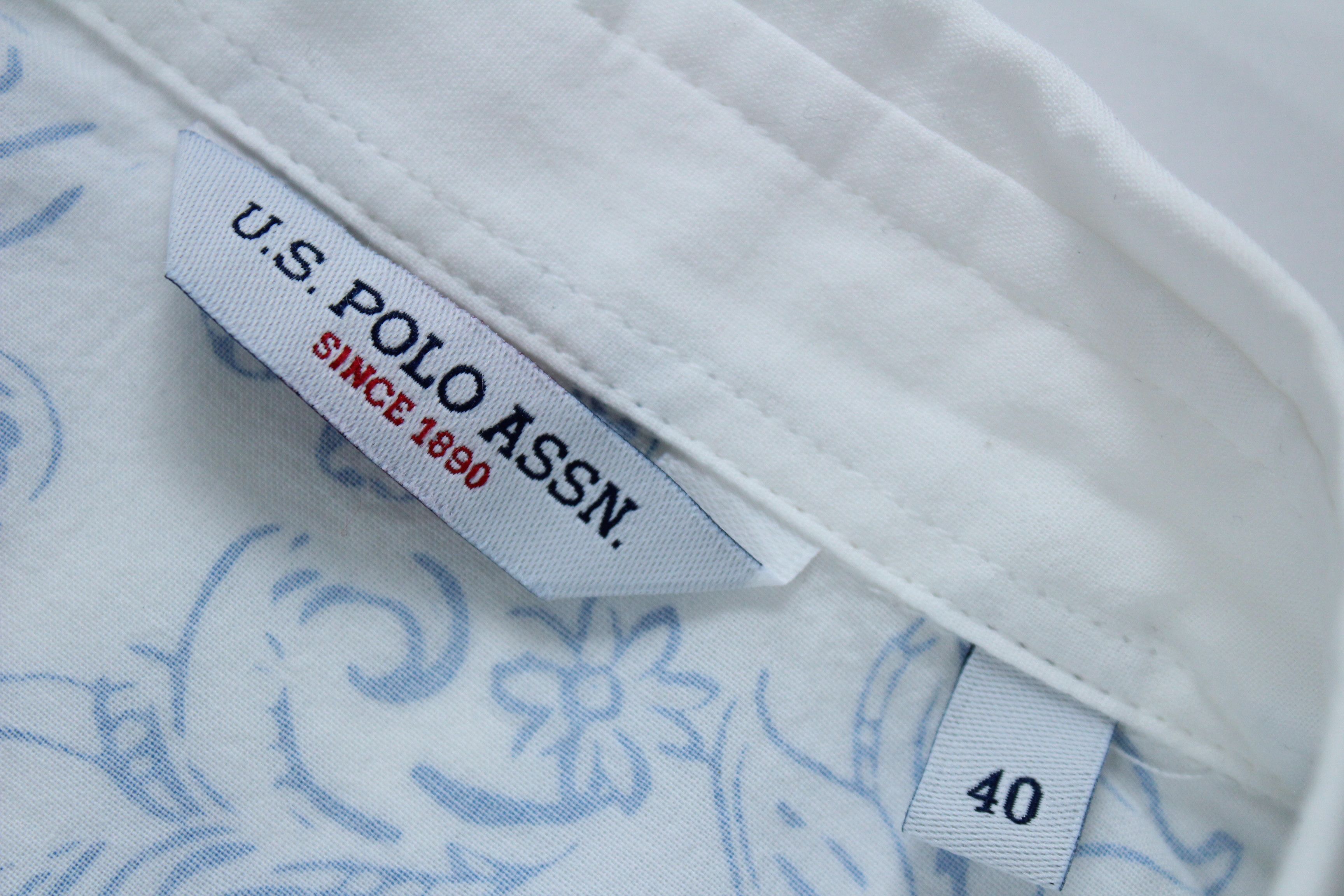 U.S. Polo Assn. US Polo Assn Blouse Size 40 Authentic Hype Size S / US 4 / IT 40 - 10 Thumbnail
