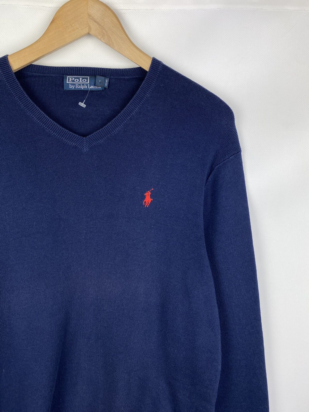 Vintage Polo by Ralph Lauren vintage men’s cotton sweater pullover Size US M / EU 48-50 / 2 - 5 Thumbnail