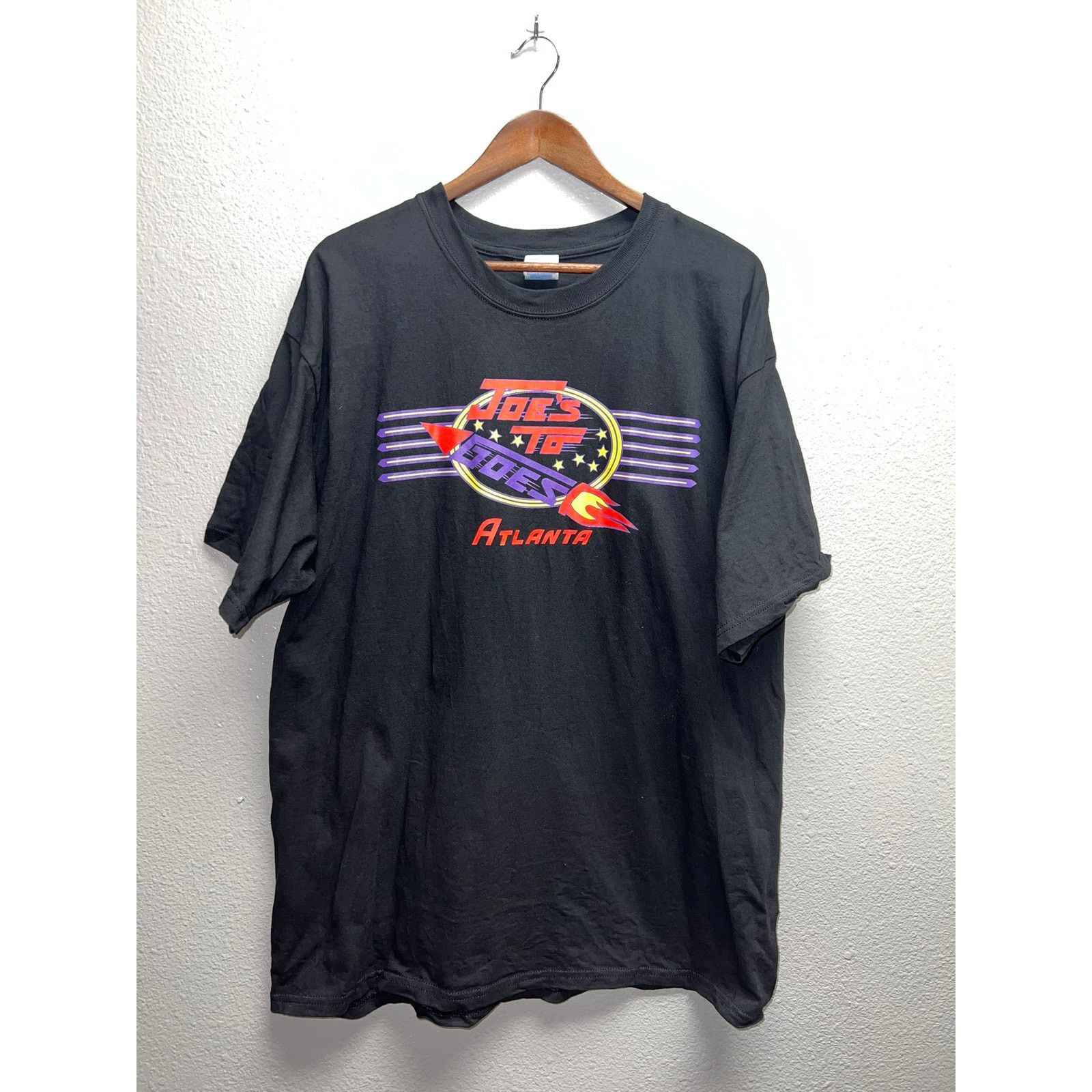 Gildan Vintage Atlanta Food Shirt Joes To Goes Georgia Tee 90s XL Size US XL / EU 56 / 4 - 1 Thumbnail
