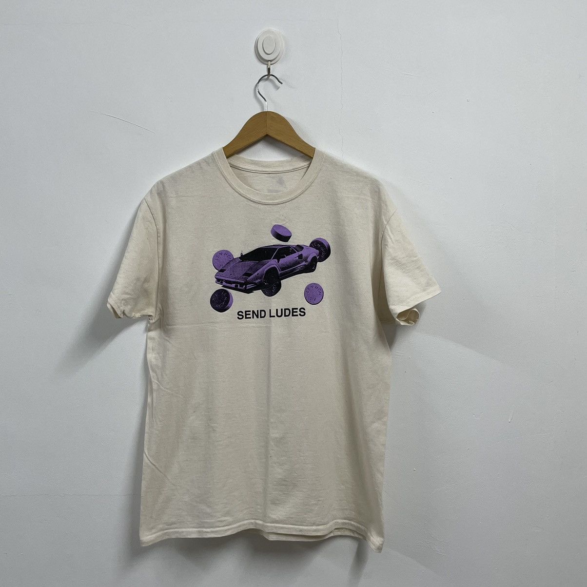 T-shirt tee rare send ludes (lemmon 714)