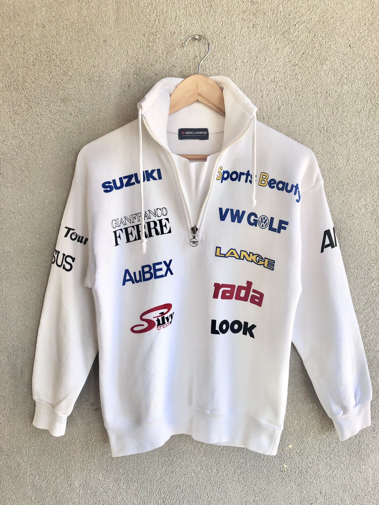 Gear for Sports × Japanese Brand Vintage ROSSIGNOL ladies cup half zipper sweater Size S / US 4 / IT 40 - 2 Thumbnail