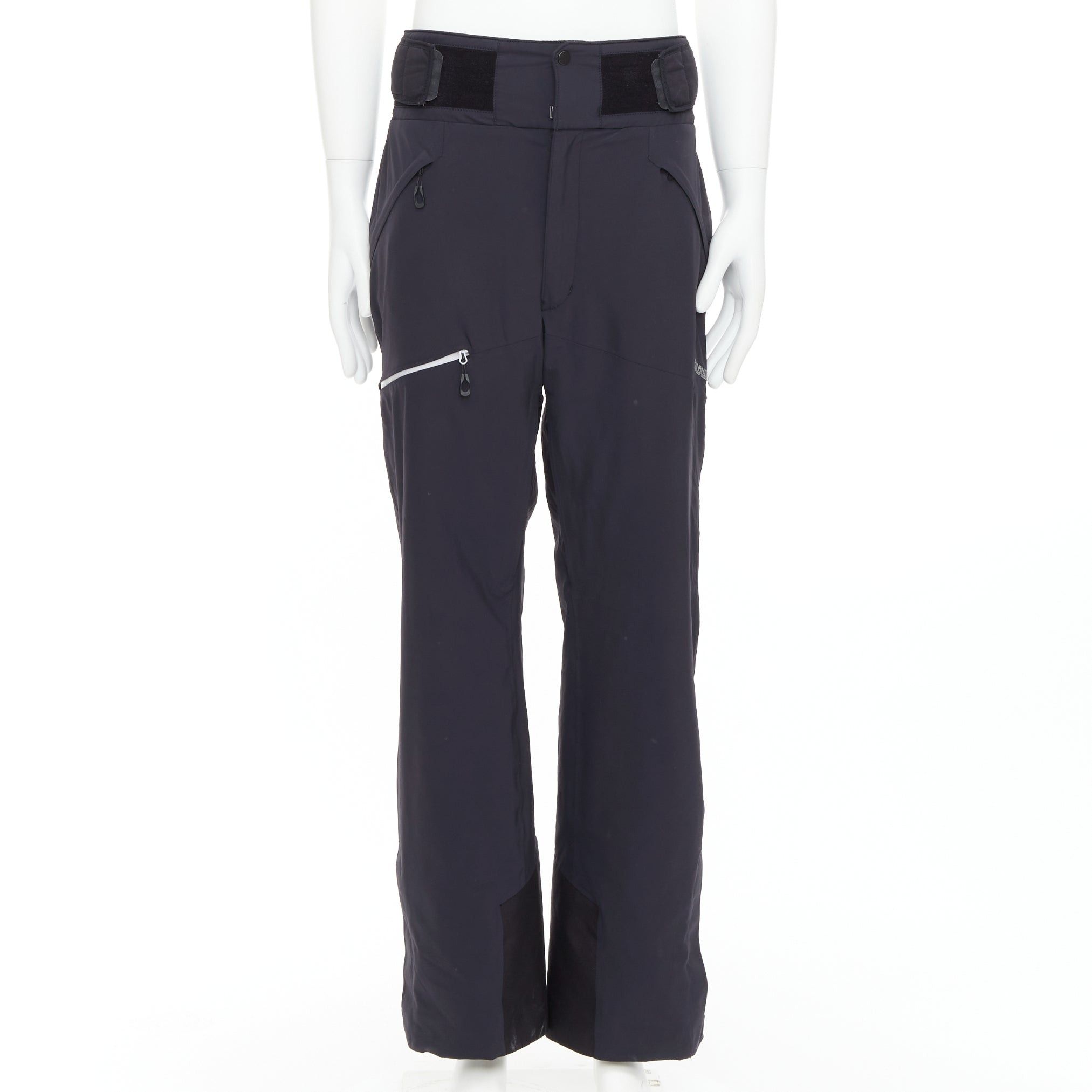 Goldwin GOLDWIN Luster Pants G31705P black nylon padded wide ski pants L Size US 32 / EU 48 - 1 Thumbnail
