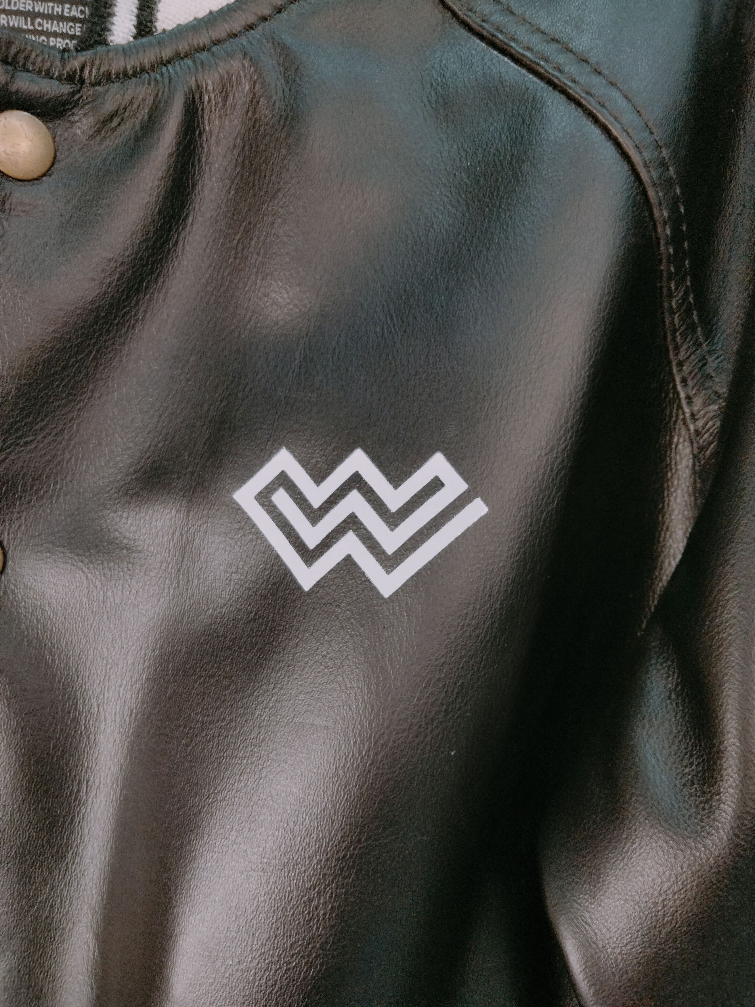 Vintage WLETI Black Sheep Leather Varsity Jacket - Premium Quality Size US M / EU 48-50 / 2 - 5 Thumbnail