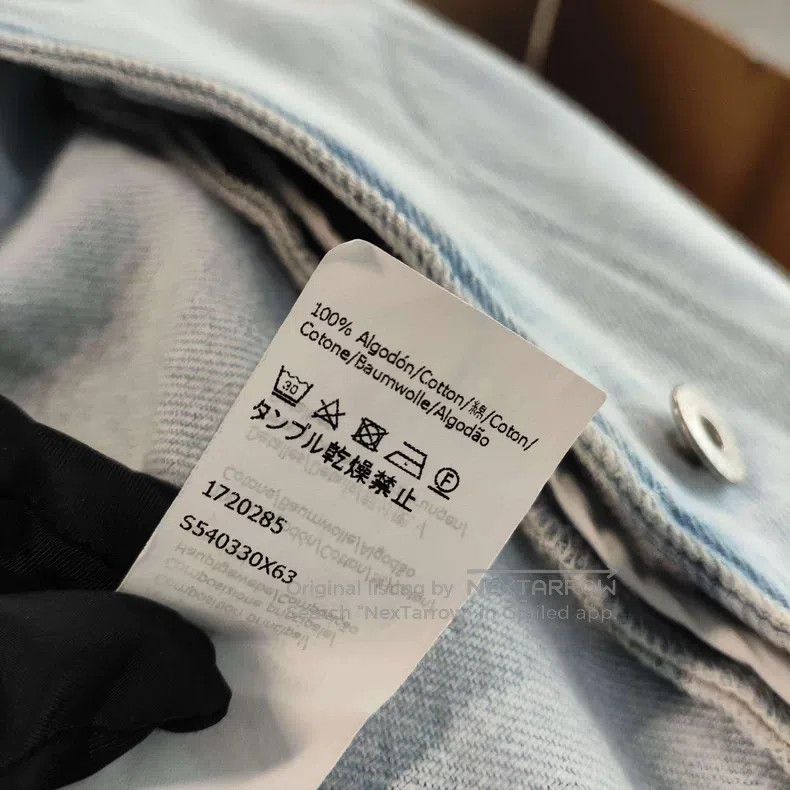 Loewe Loewe Denim Jacket Blue Size XS / US 0-2 / IT 36-38 - 5 Thumbnail