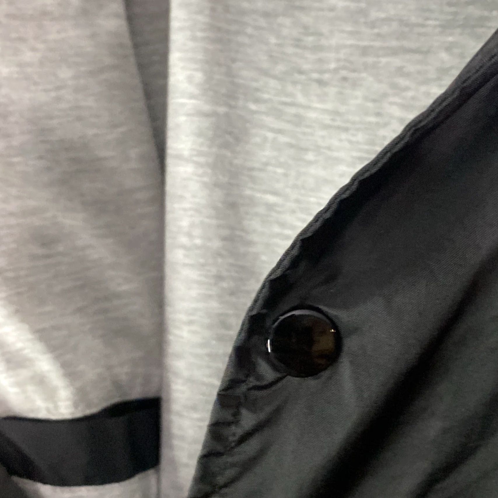 Vintage VINTAGE RAW Wind Breaker Men XL Black Lightweight Snap Closure Nature Theme Size US XL / EU 56 / 4 - 6 Thumbnail