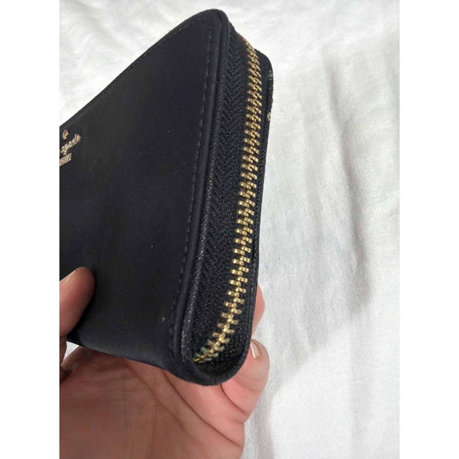 Vintage kate spade new york Chelsea Wallet Continental Zip-Around Black Nylon Women Size ONE SIZE - 5 Thumbnail