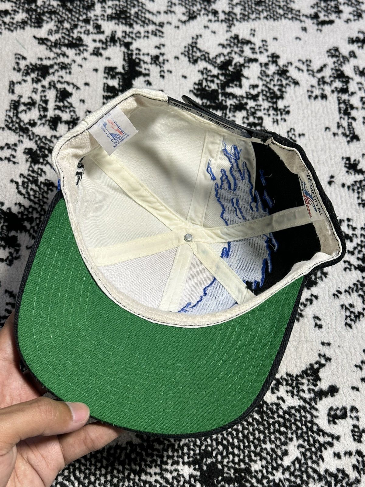 Logo Athletic Vintage NBA Orlando Magic Splash Logo Athletic Hat Size ONE SIZE - 7 Thumbnail
