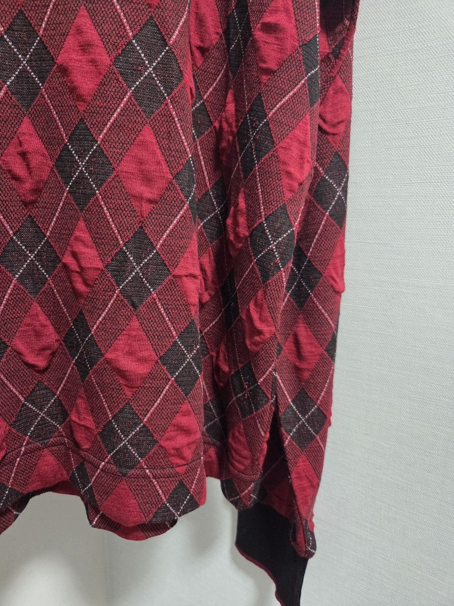 Antonio Marras Antonio Marras 레드 아가일패턴 비스코사 knit Size M / US 6-8 / IT 42-44 - 5 Thumbnail