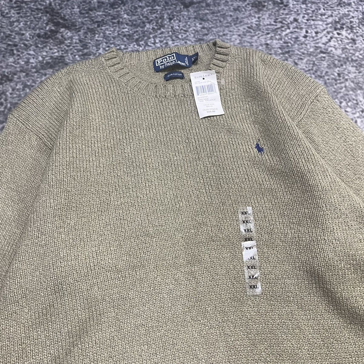 Polo Ralph Lauren Vintage Polo Ralph Lauren Small Pony Preppy Crewneck Sweater Size US XXL / EU 58 / 5 - 4 Thumbnail
