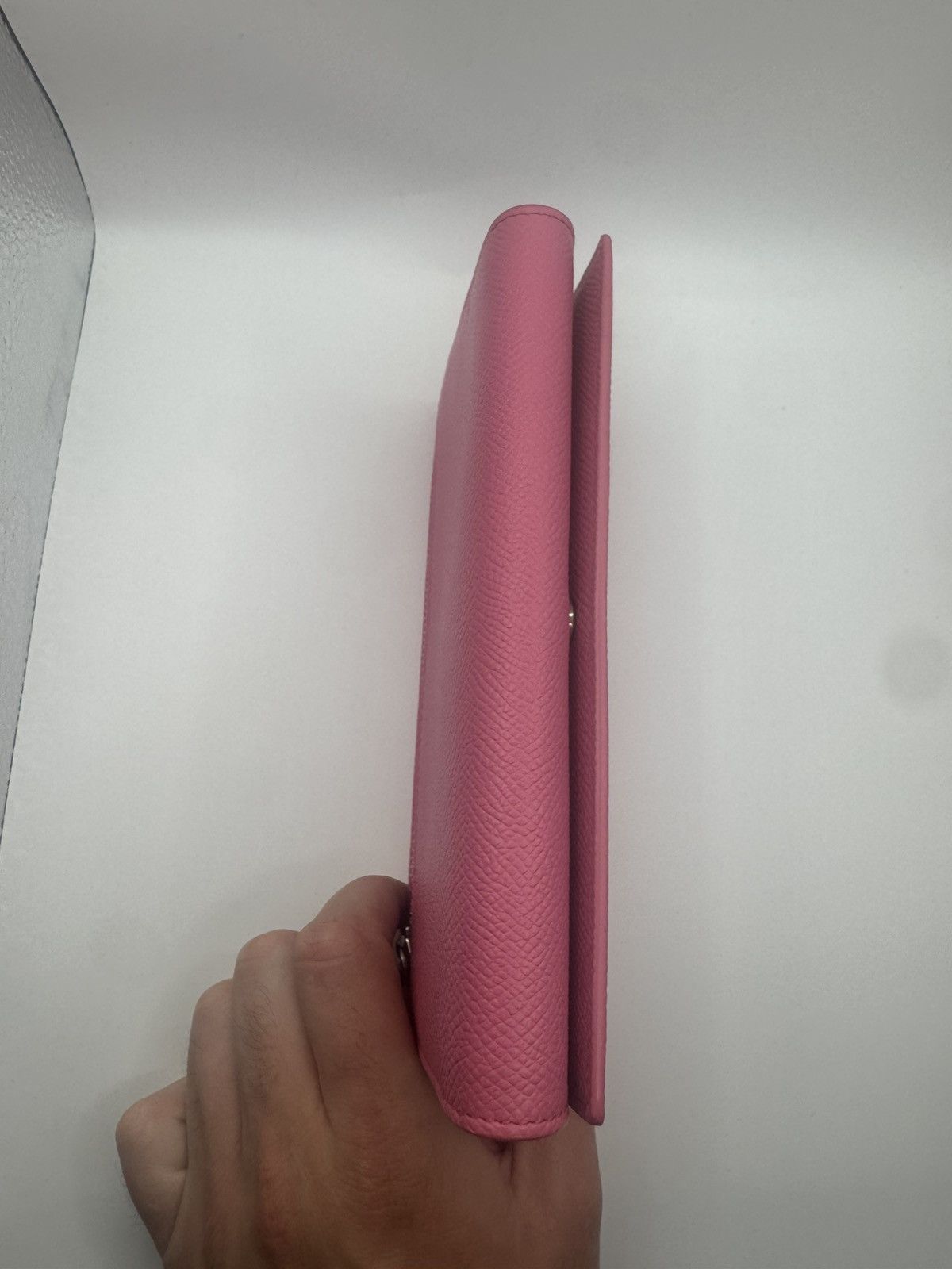 Balenciaga Balenciaga Bubble Gum Pink Ville Chain Phone Wallet Size ONE SIZE - 10 Thumbnail