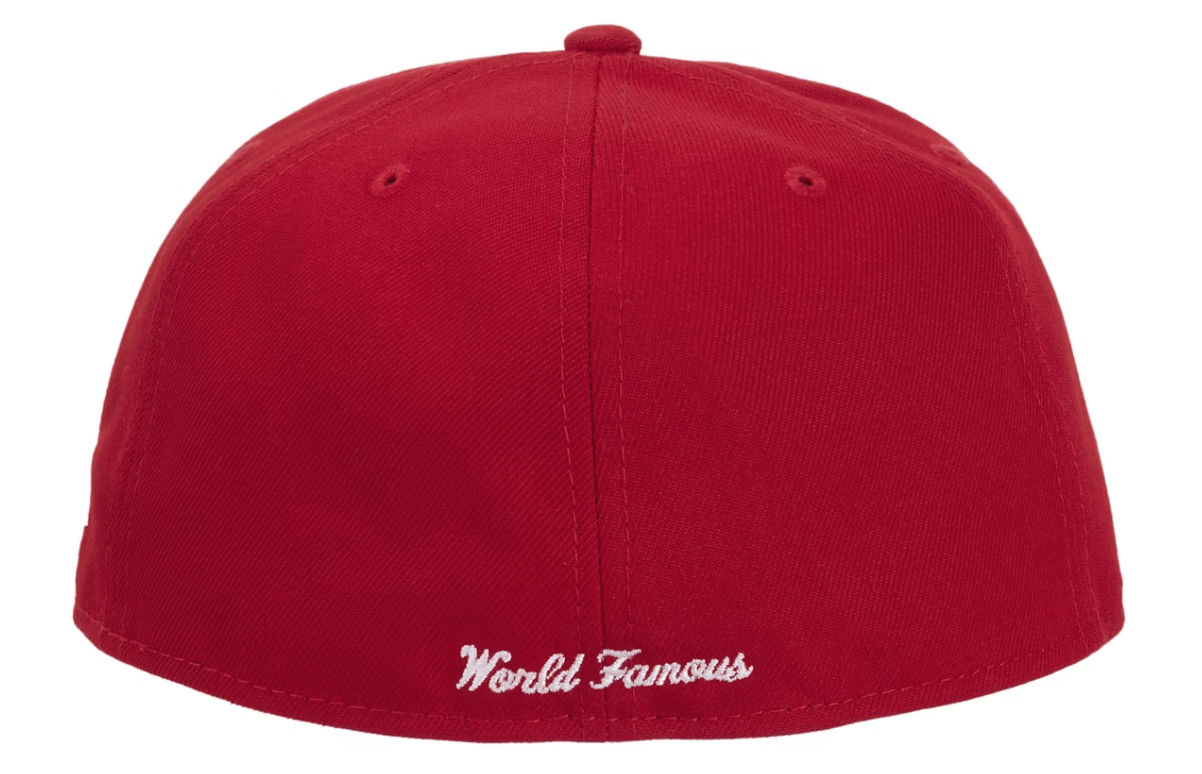 Other Supreme New Era Breast Cancer Awareness Hat Red 7 1/2 Size ONE SIZE - 3 Thumbnail