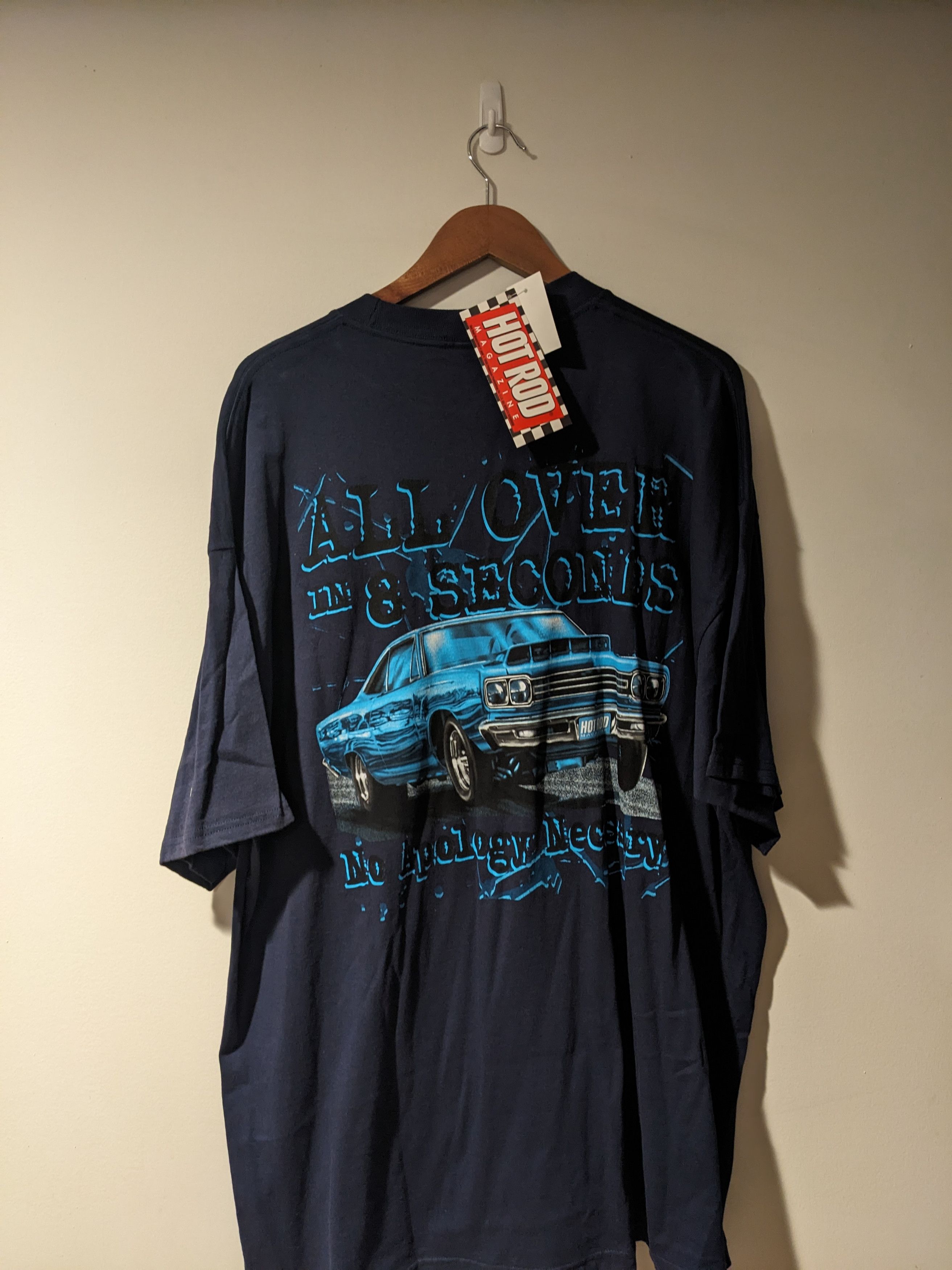 Vintage 1998 Hot Rod Magazine All Over in Eight T-Shirt