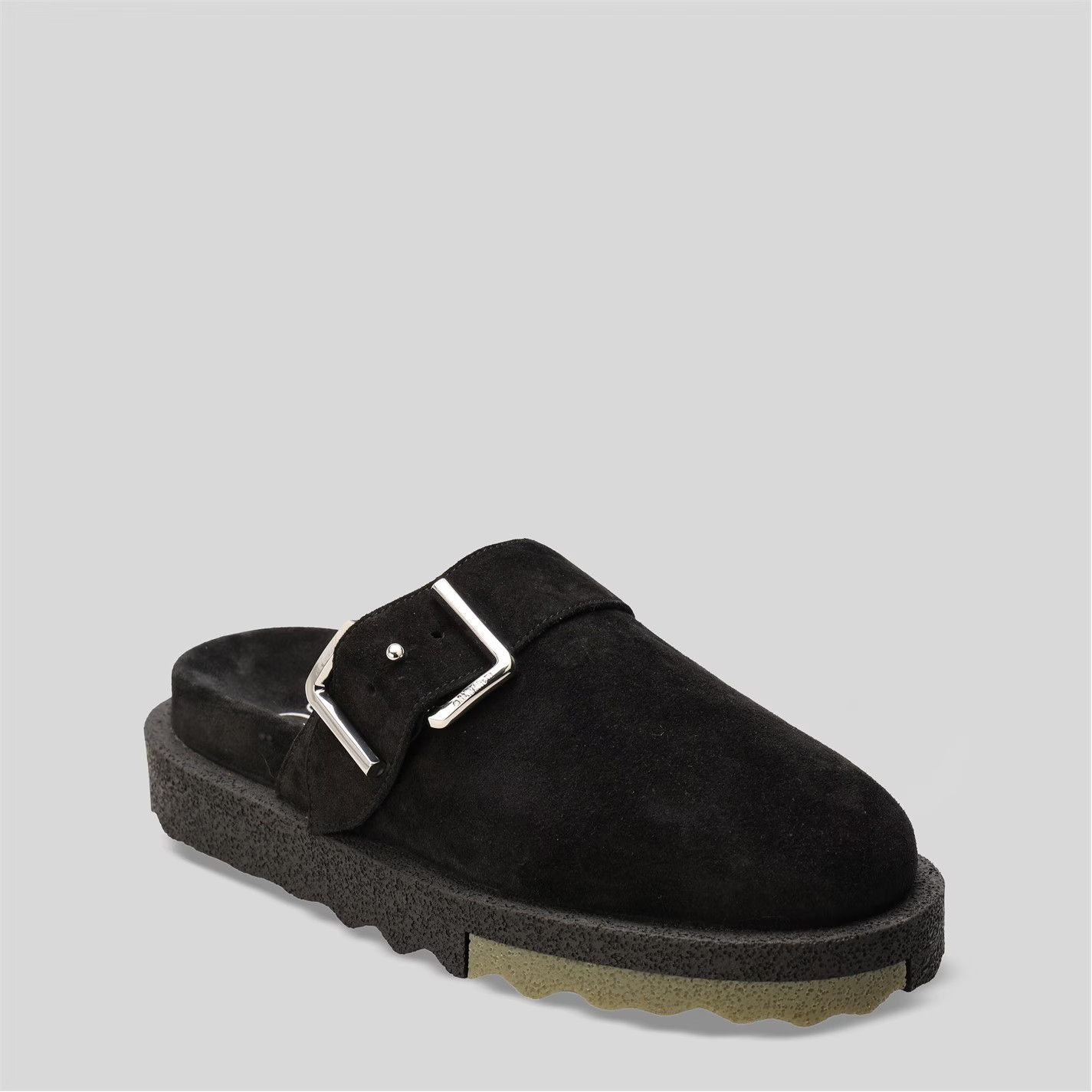 Off-White o1g2r1mq0326 Clogs Sandals in Black Size US 8 / EU 41 - 2 Thumbnail