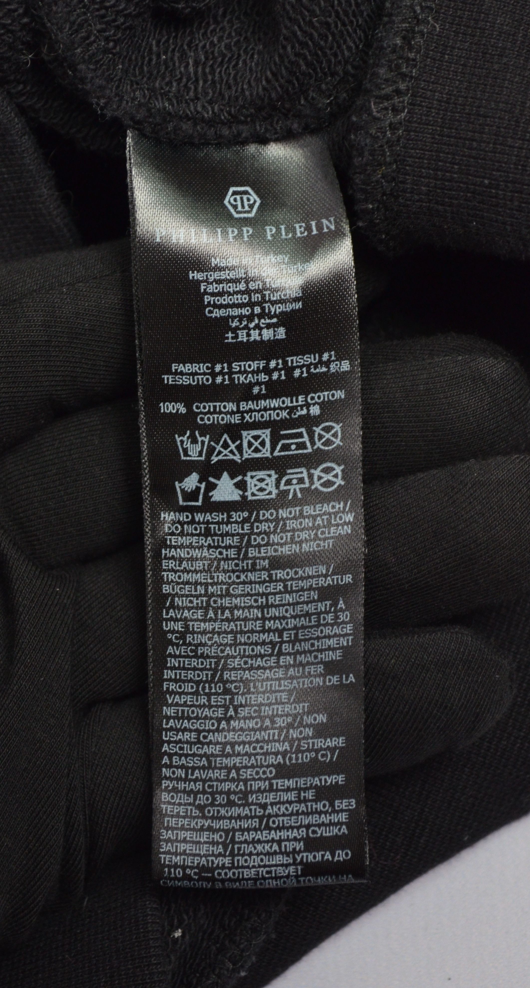 Designer × Philipp Plein Philipp Plein Plein Girls Logo Sweatshirt Black Size M Size M / US 6-8 / IT 42-44 - 12 Thumbnail