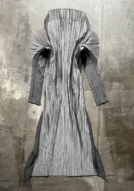 Issey Miyake ISSEY MIYAKE Pleated Coat Size L / US 10 / IT 46 - 2 Thumbnail
