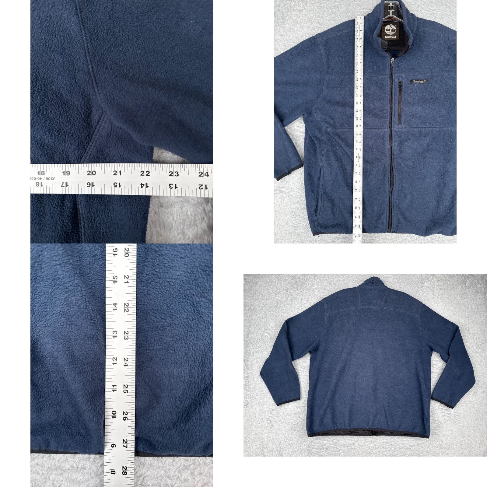 Timberland Timberland Jacket Mens Large Blue Full Zip Pocket Outdoors Hiking Windbreaker Fall Winter Spring Jacket Mens L Blue Full Zip Pockets Outdoors Hiking Size US L / EU 52-54 / 3 - 8 Thumbnail